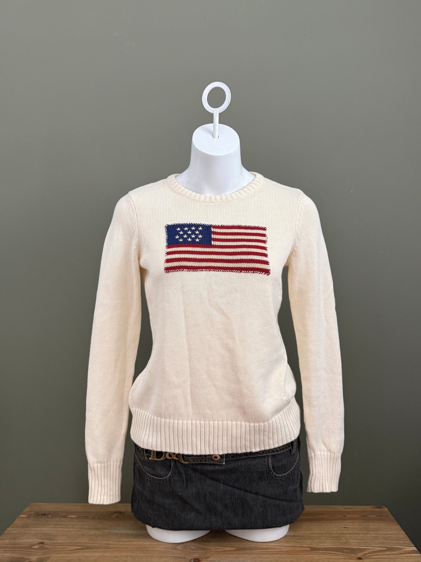 Ralph Lauren Knit Flag Jumper (S)