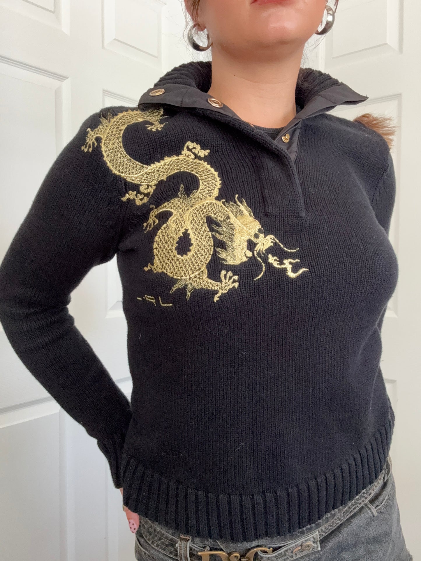 Ralph Lauren Dragon Embroidered Jumper (S)