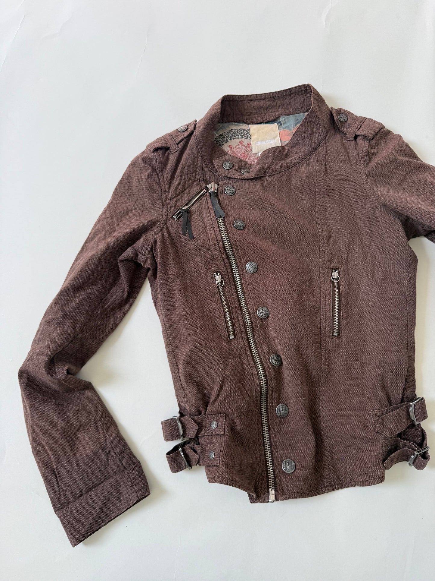 Diesel Asymmetric Buckle Jacket (S)