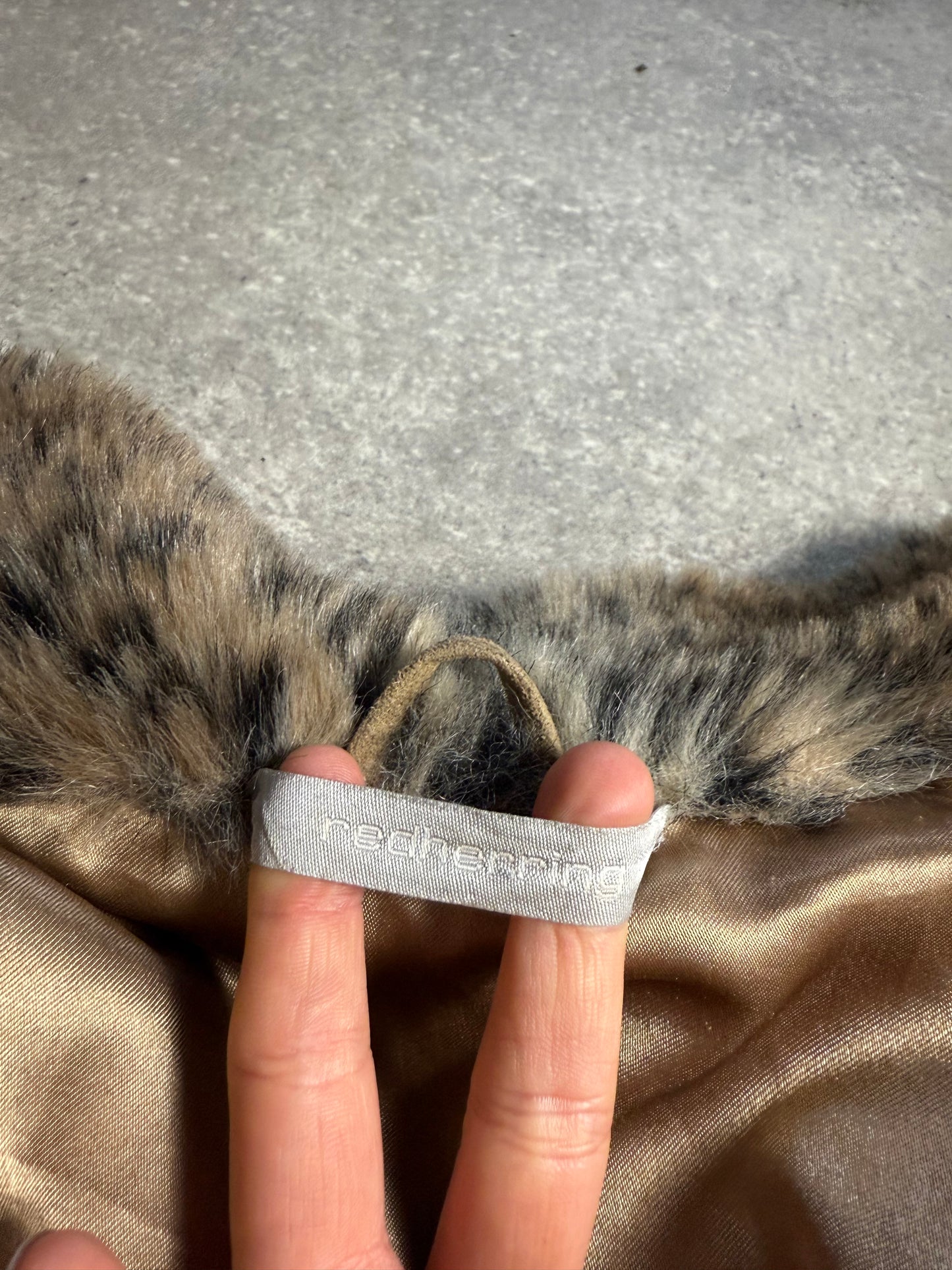 Faux Fur Leopard Jacket (UK10)