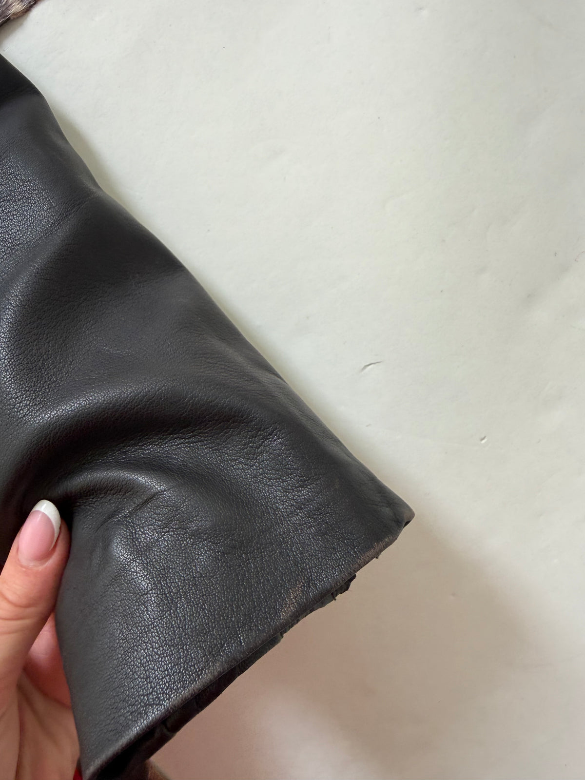 Allsaints Leather Buckle Jacket (UK8)