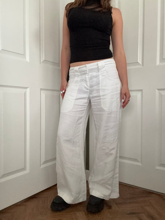 French Connection Linen Trouser (UK10)