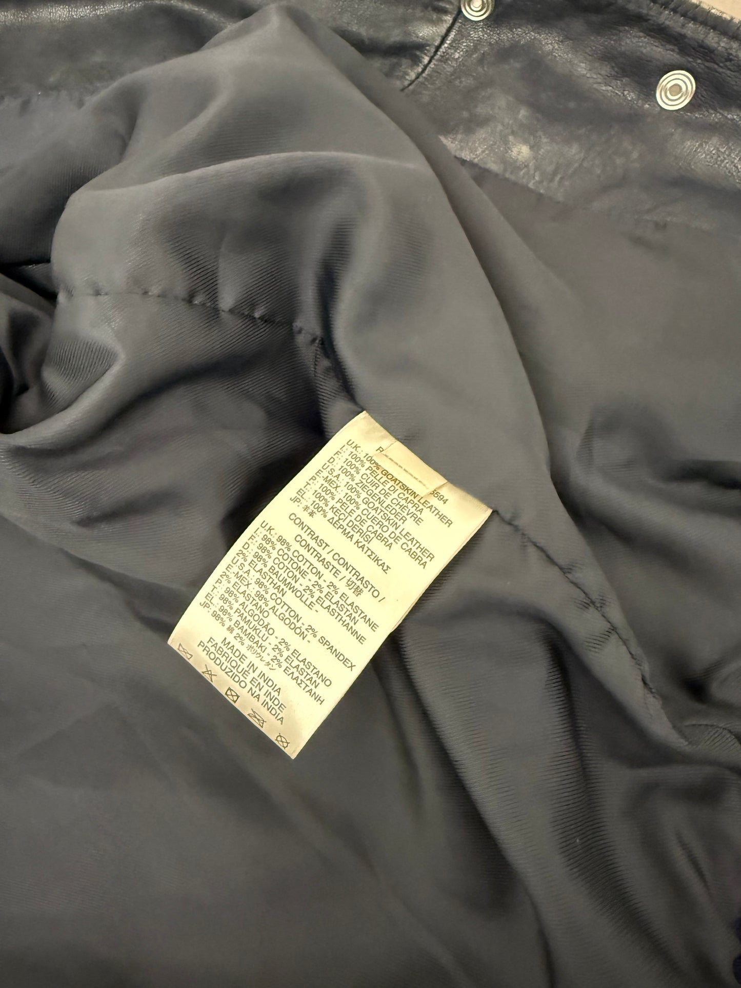 Diesel Leather Jacket (S)