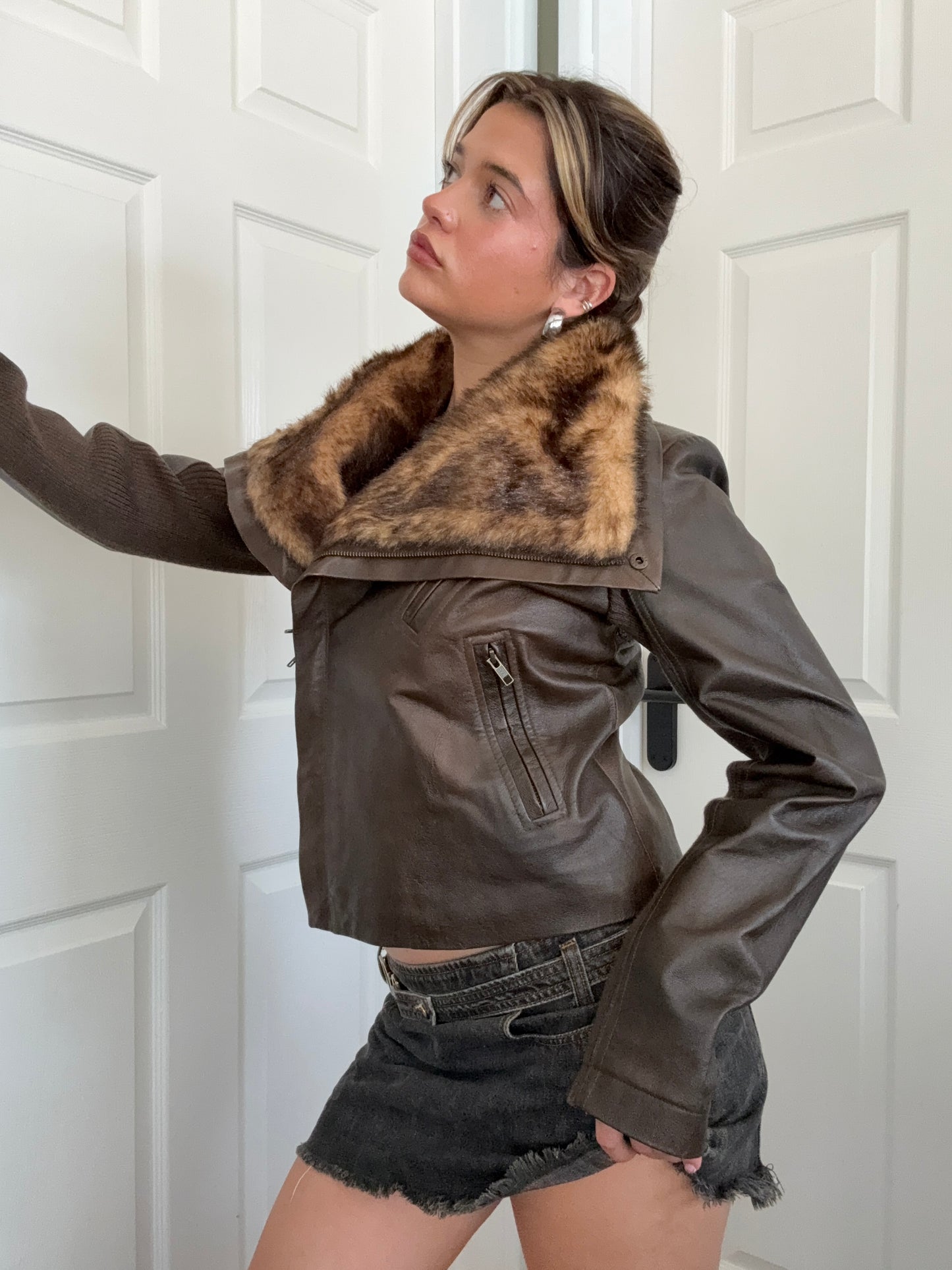 Morgan De Toi Leather Jacket (S)