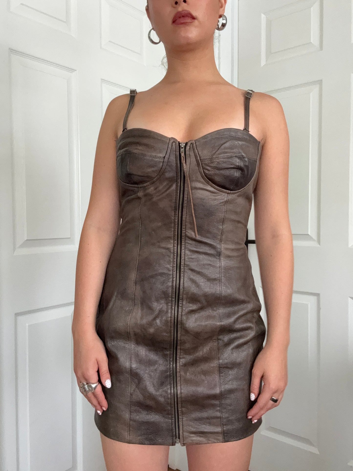 Leather Dress (S)