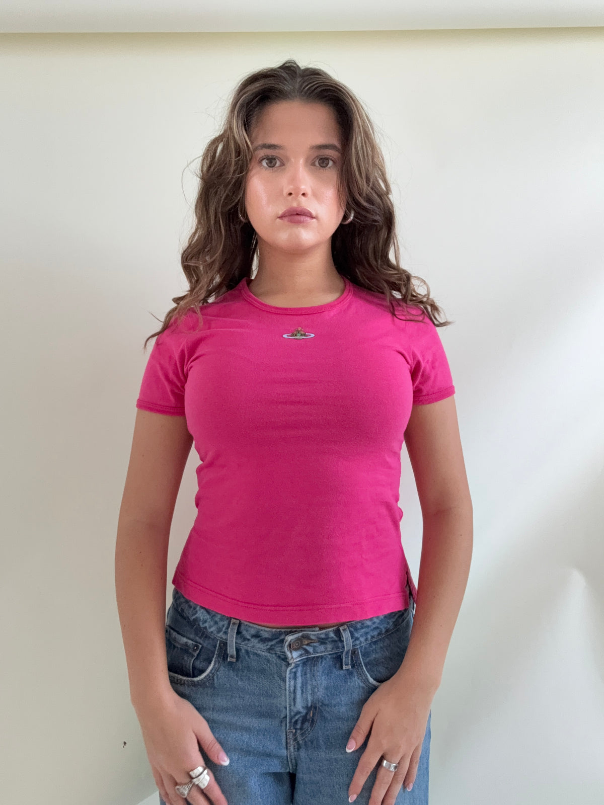 Vivienne Westwood Pink Baby Tee (S)