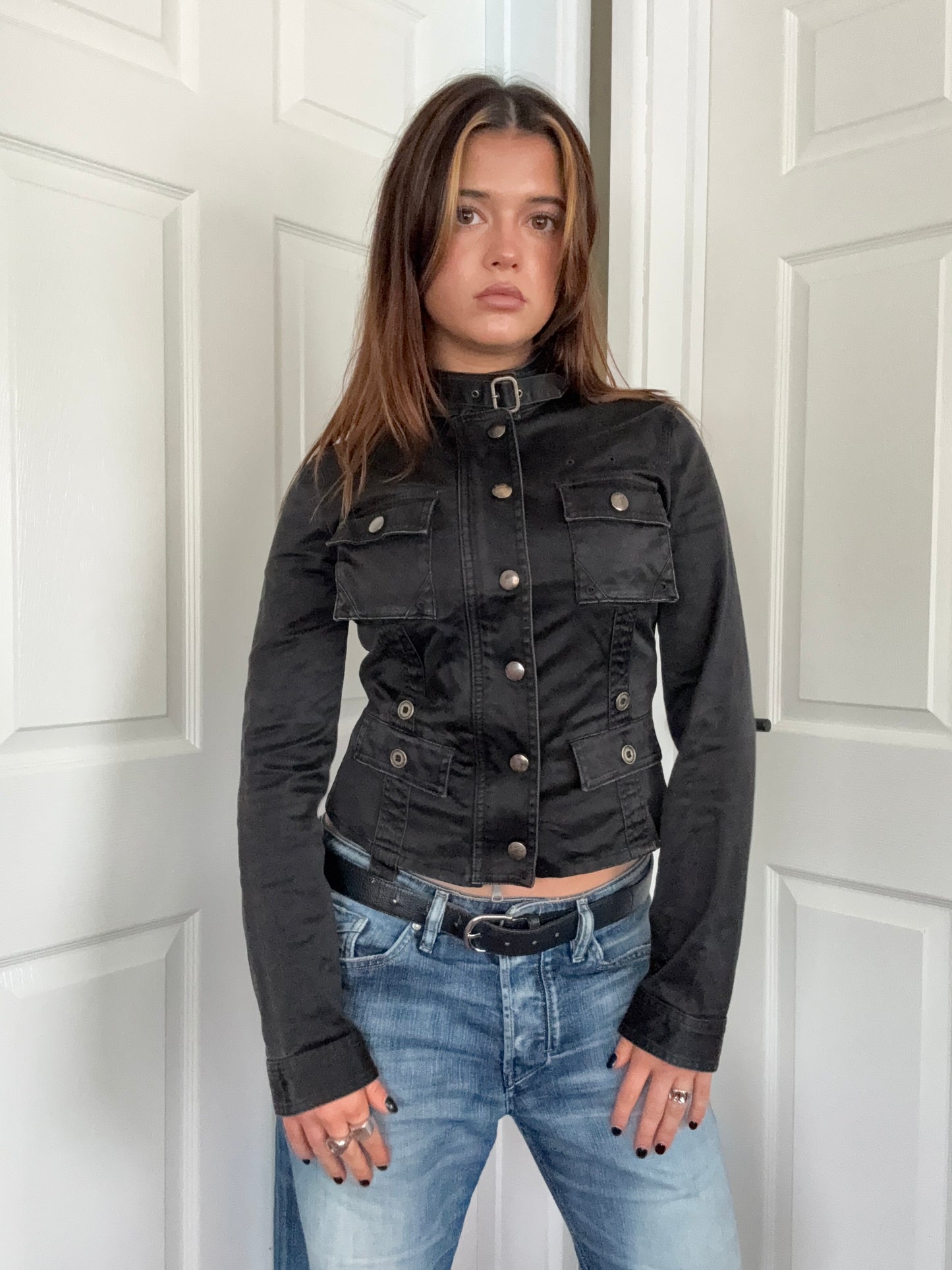 Armani Cargo Buckle Jacket (UK12)