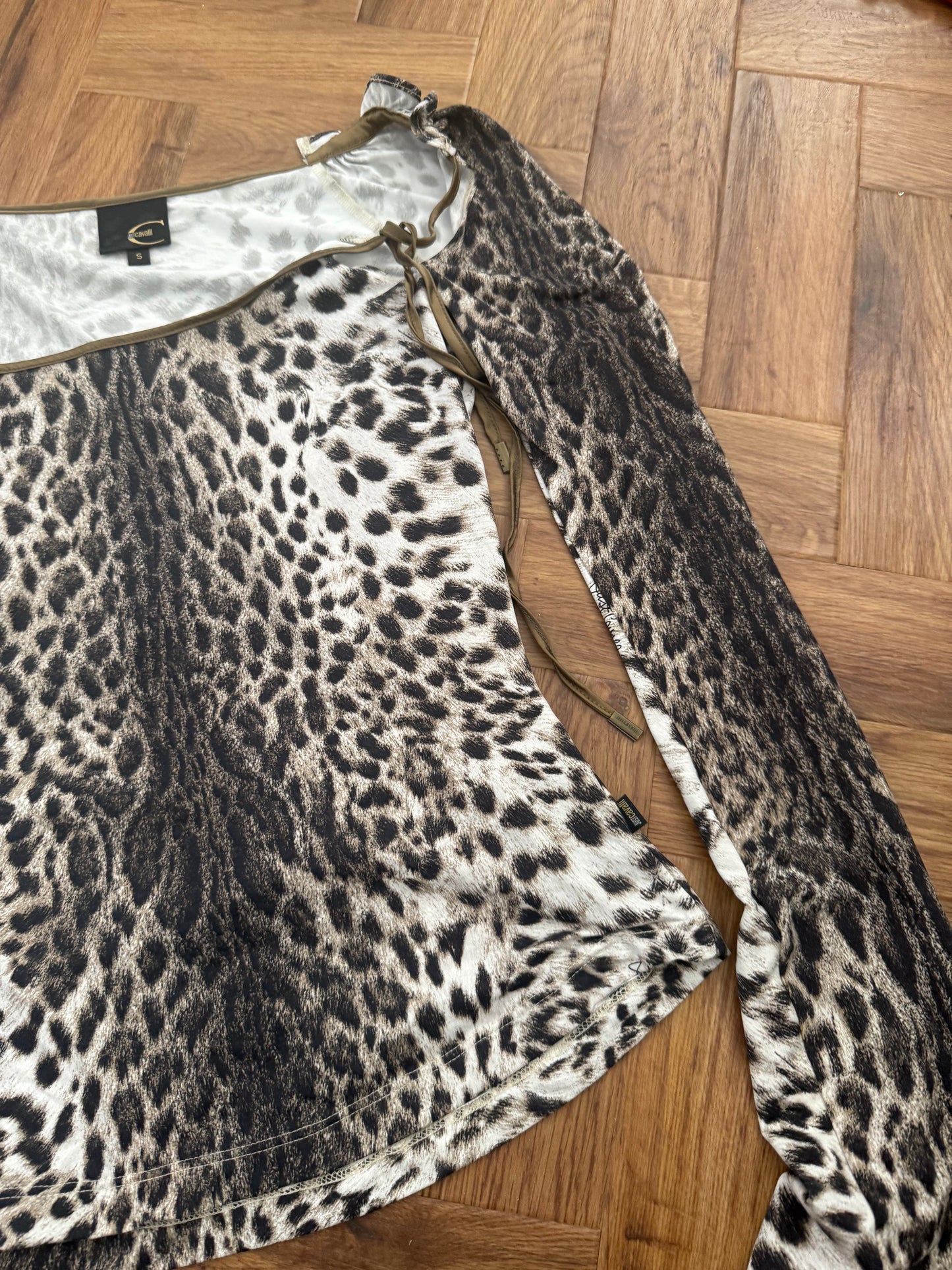 Leopard Cavalli Longsleeve (S)