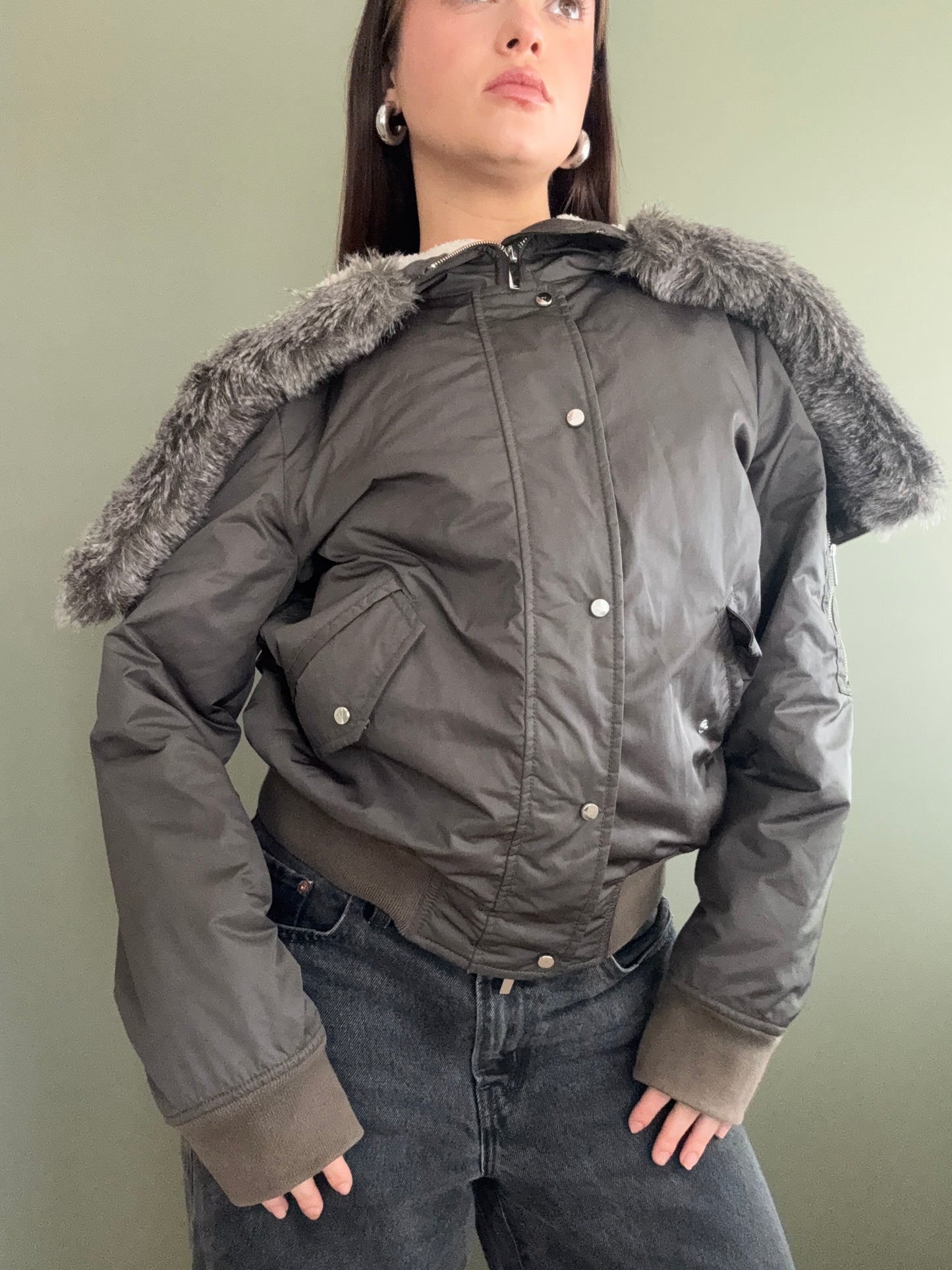 Karen Millen Bomber Jacket (UK12)