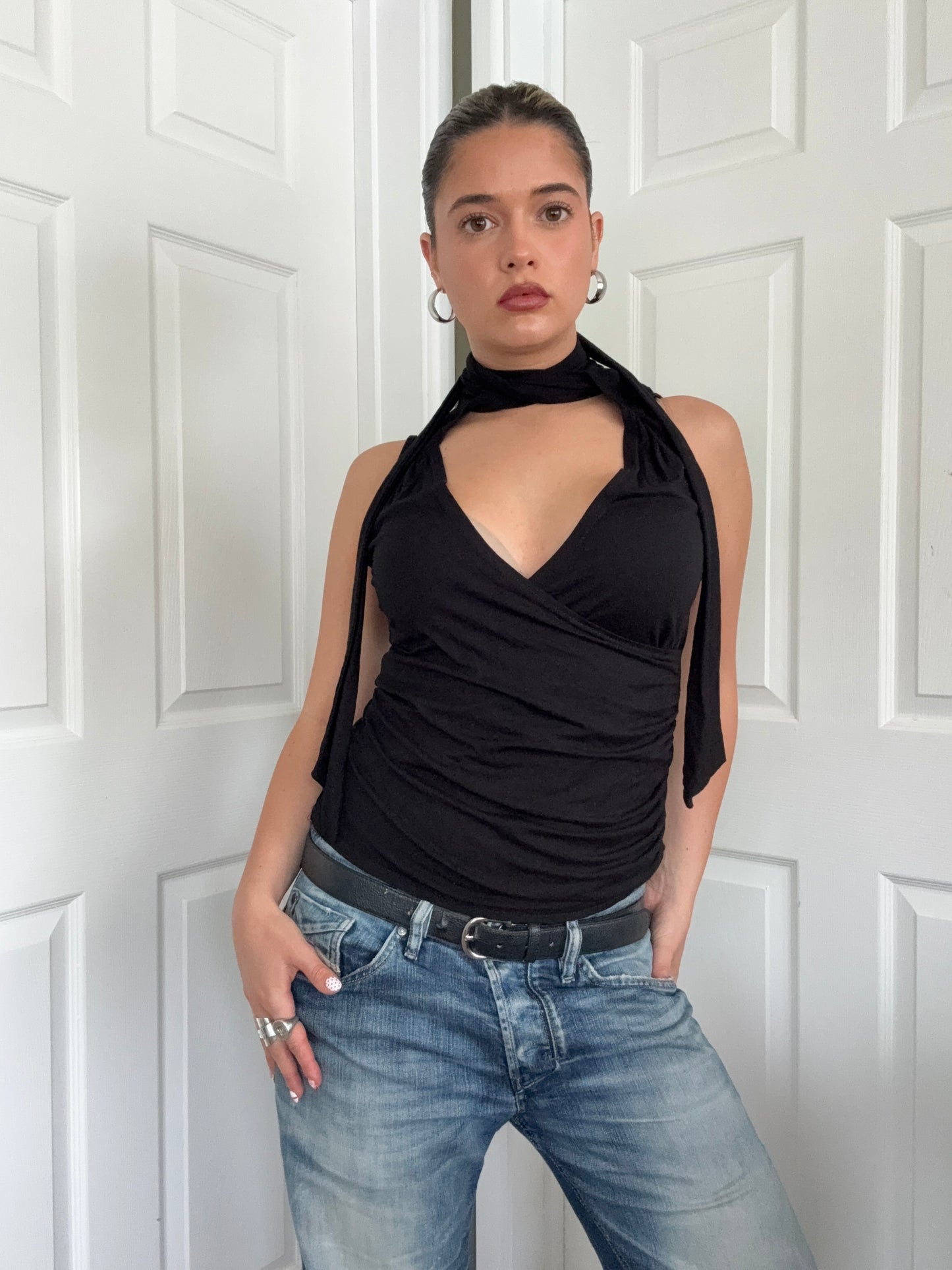 Y2K Scarf Top (UK12)