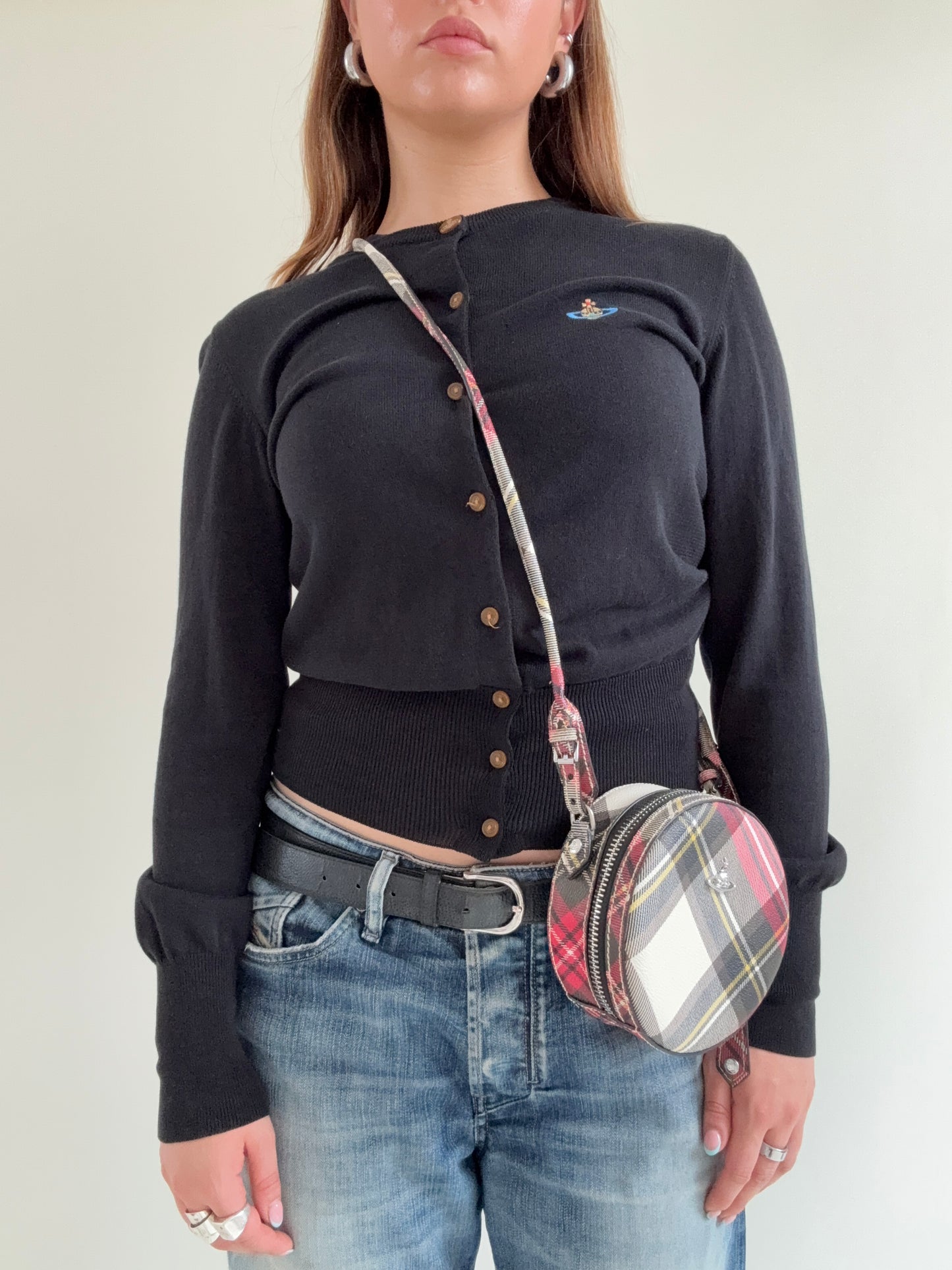 Vivienne Westwood Tartan Crossbody Bag