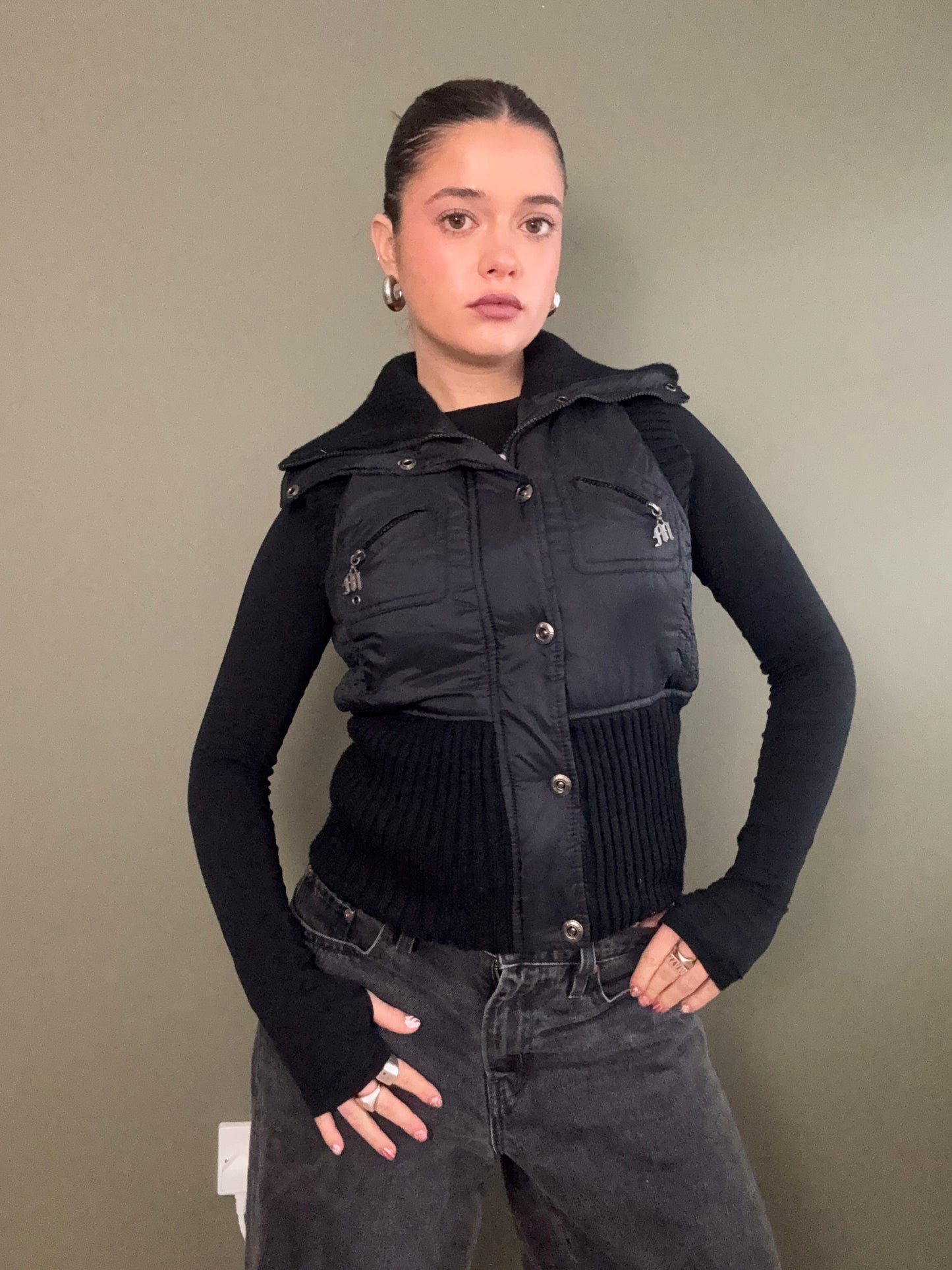 Y2K Fitted Gilet (S)