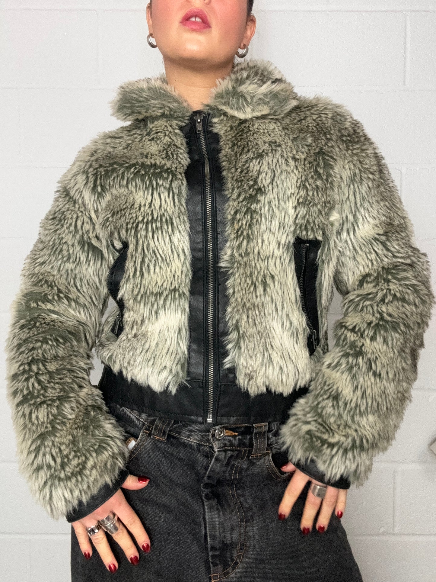 Faux Fur Jacket (UK10)