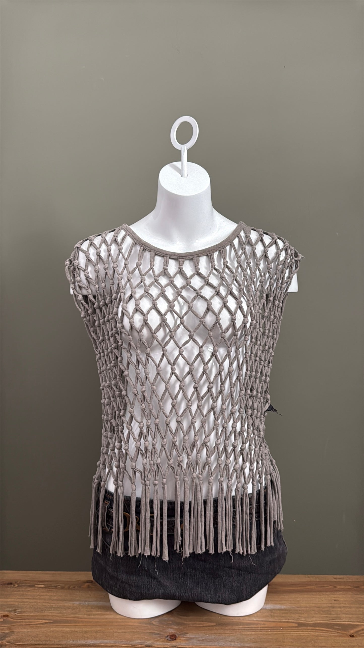 Allsaints Fishnet Top (S/M)