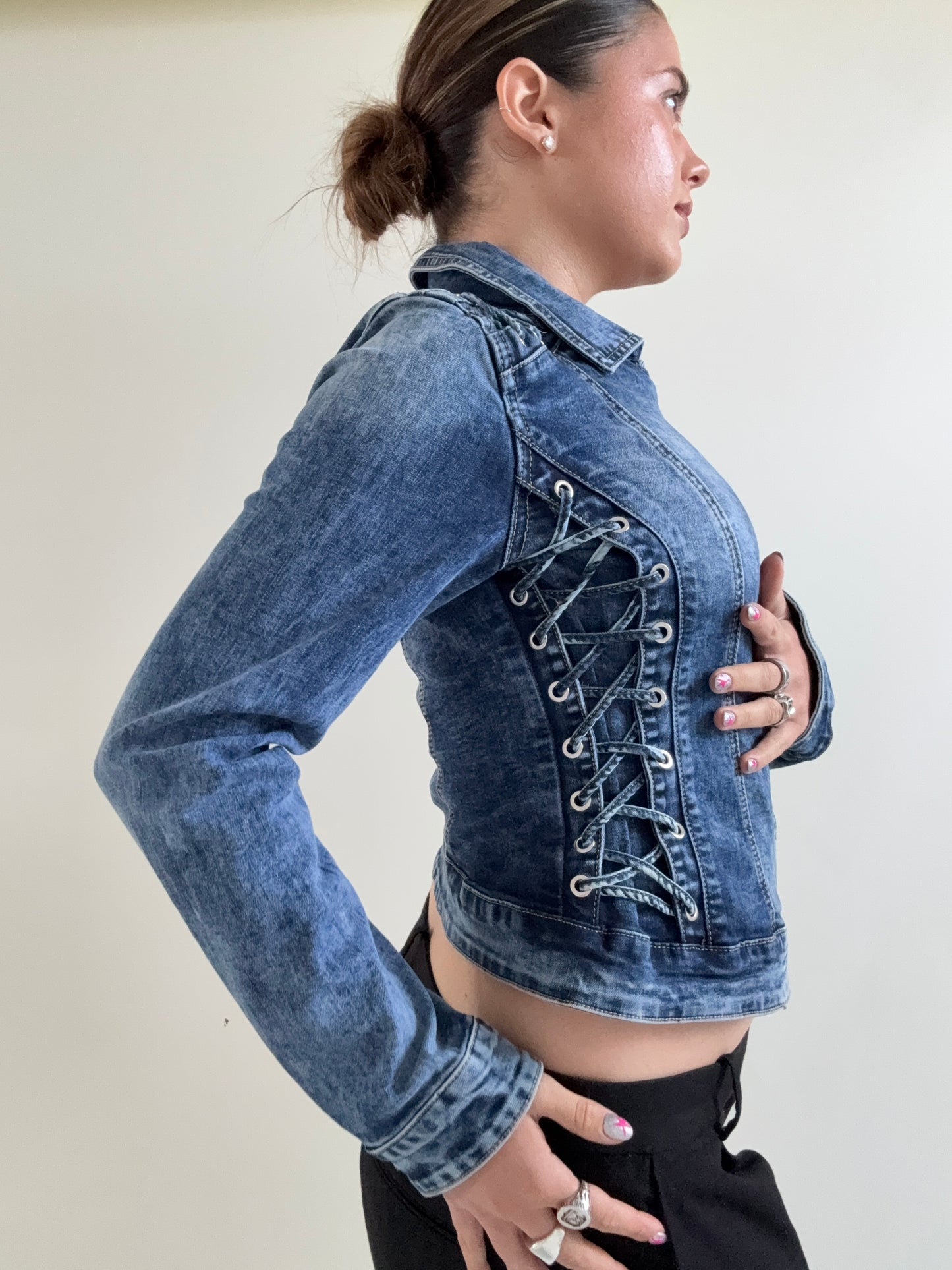 Denim Corset Jacket (S)