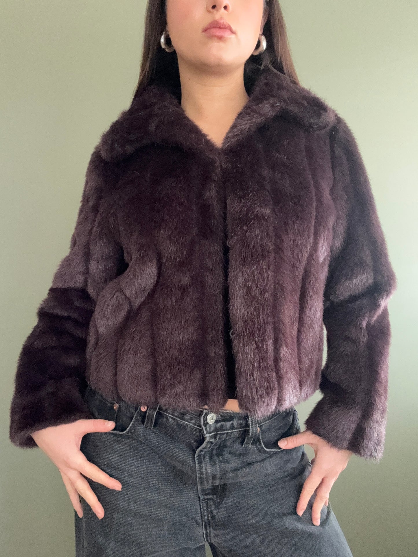 Faux Fur Jacket (UK8)