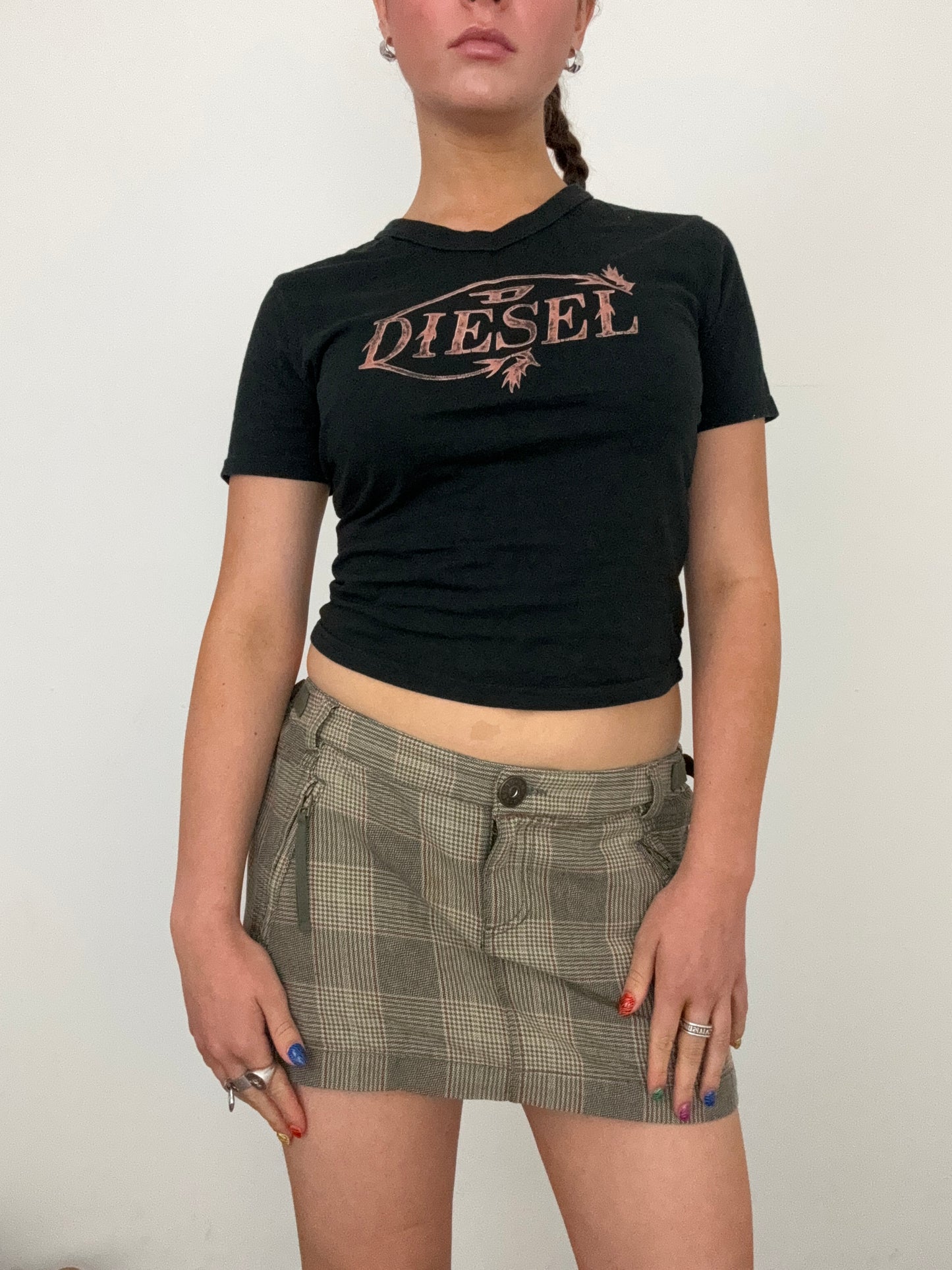 Guess Tartan Skirt