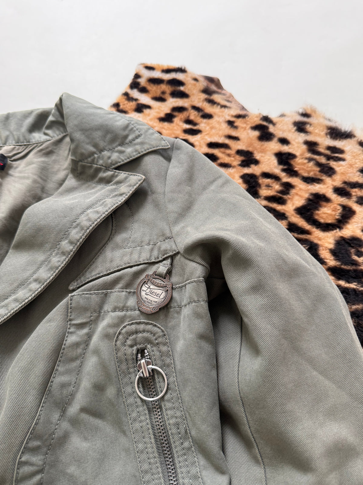 Vintage Diesel Cropped Jacket (M)