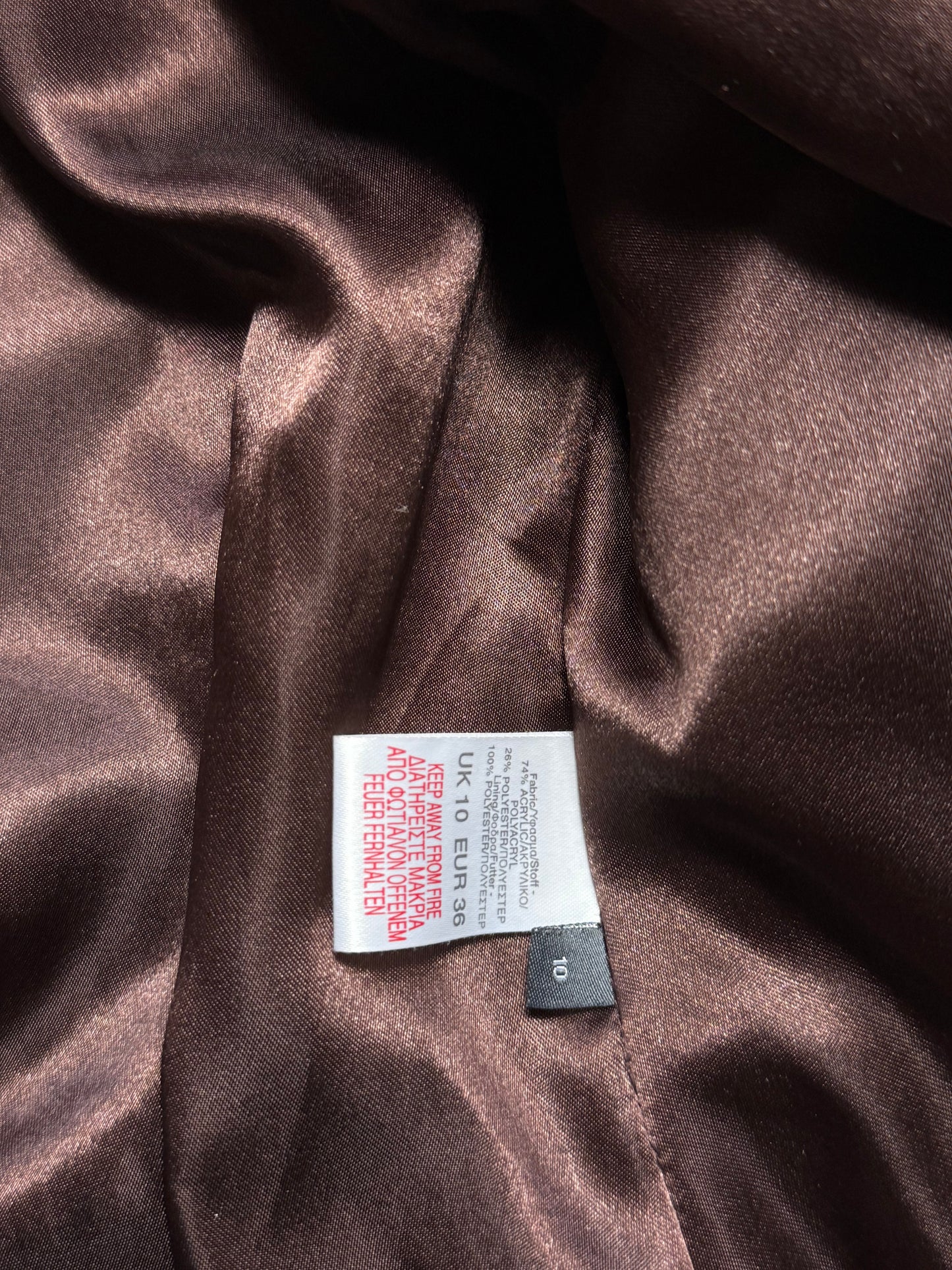 Faux Fur Jacket (UK10)