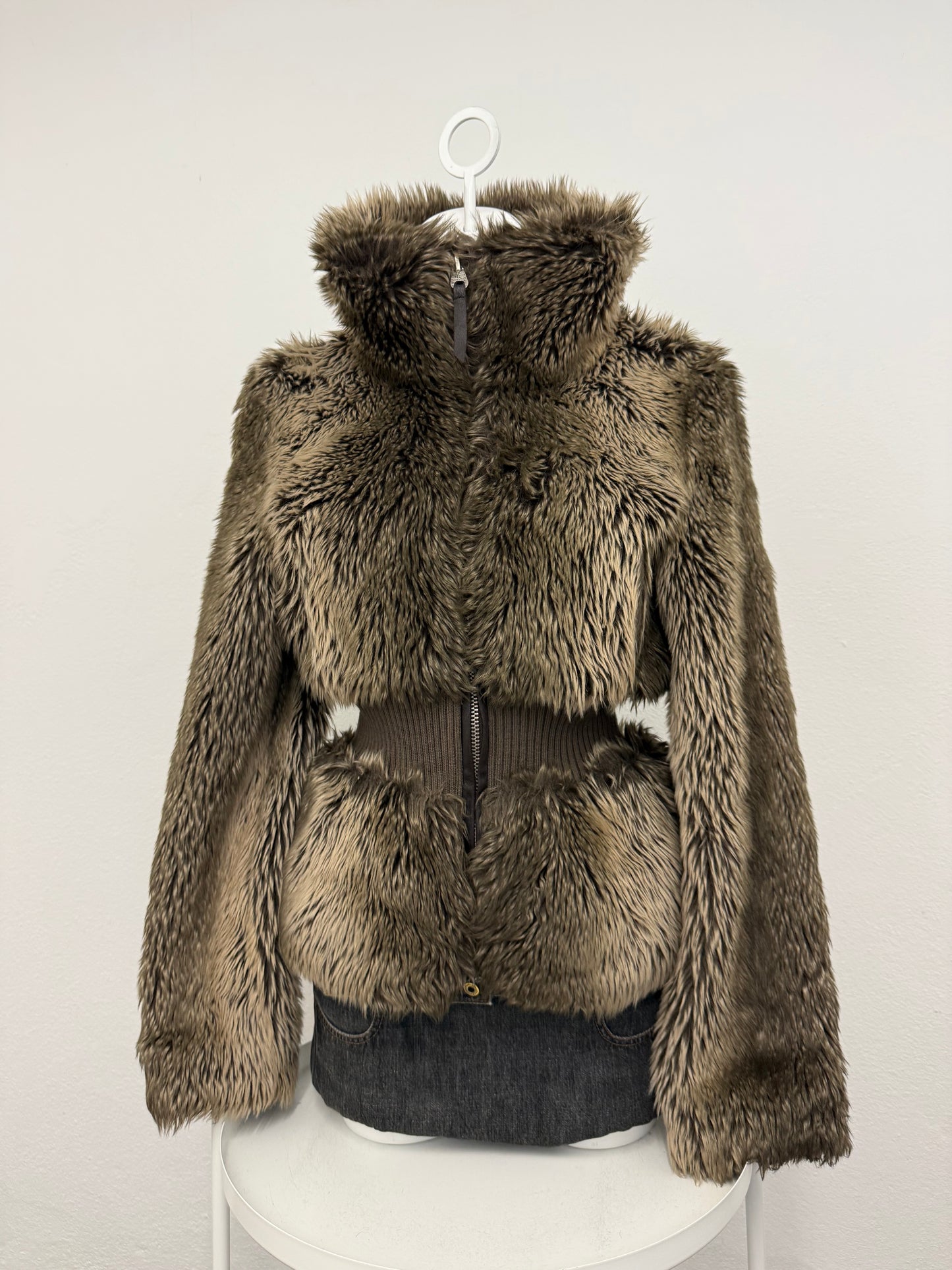 Miss Sixty Faux Fur Jacket (S)