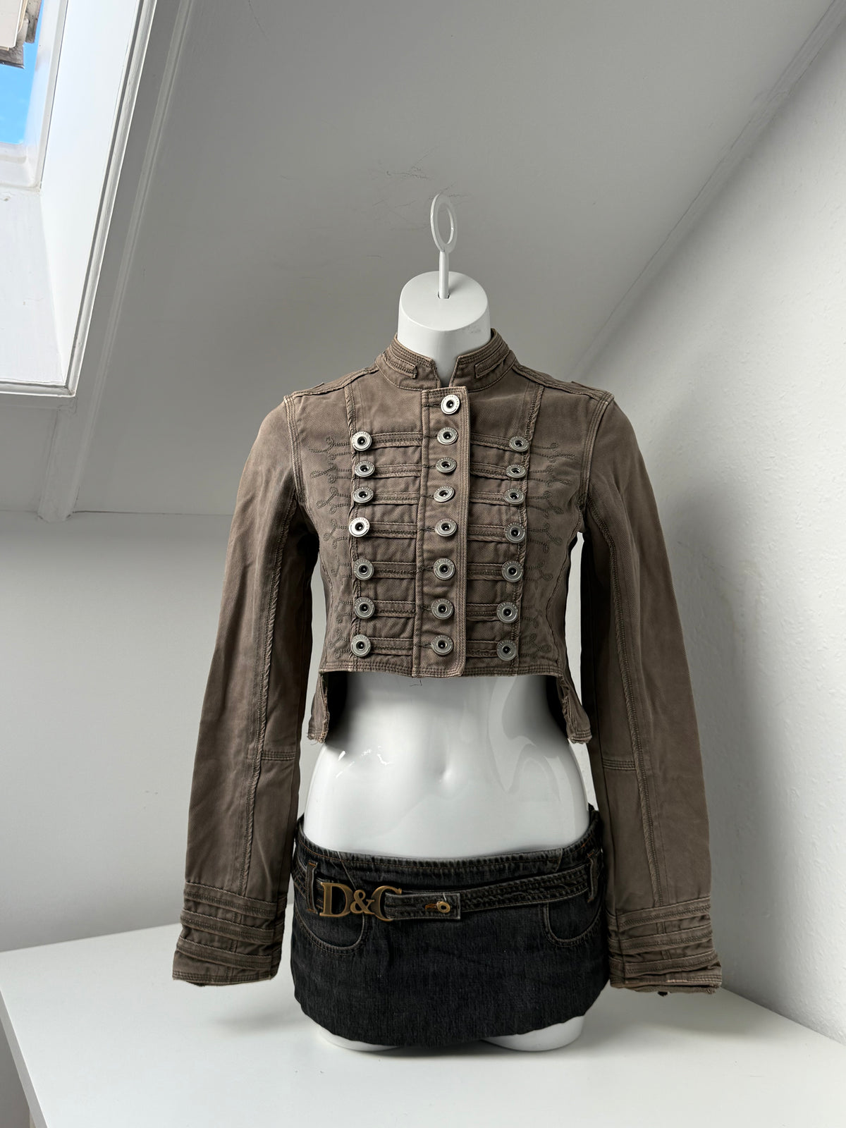 Vintage Military Fitted Jacket (UK12)