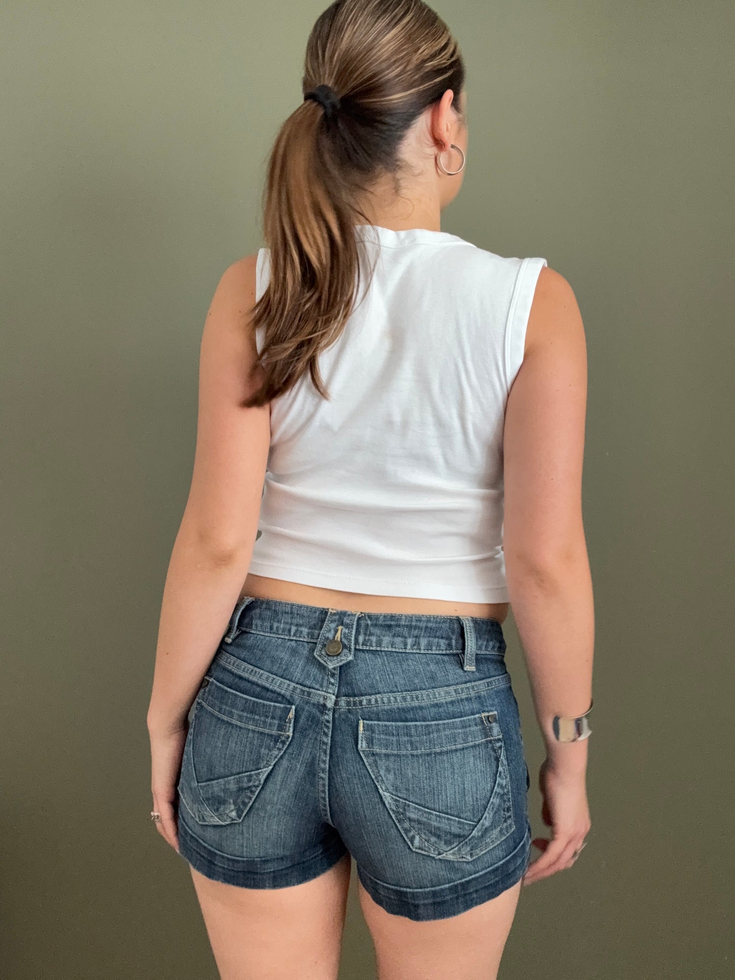 Karen Millen Denim Shorts (UK8)