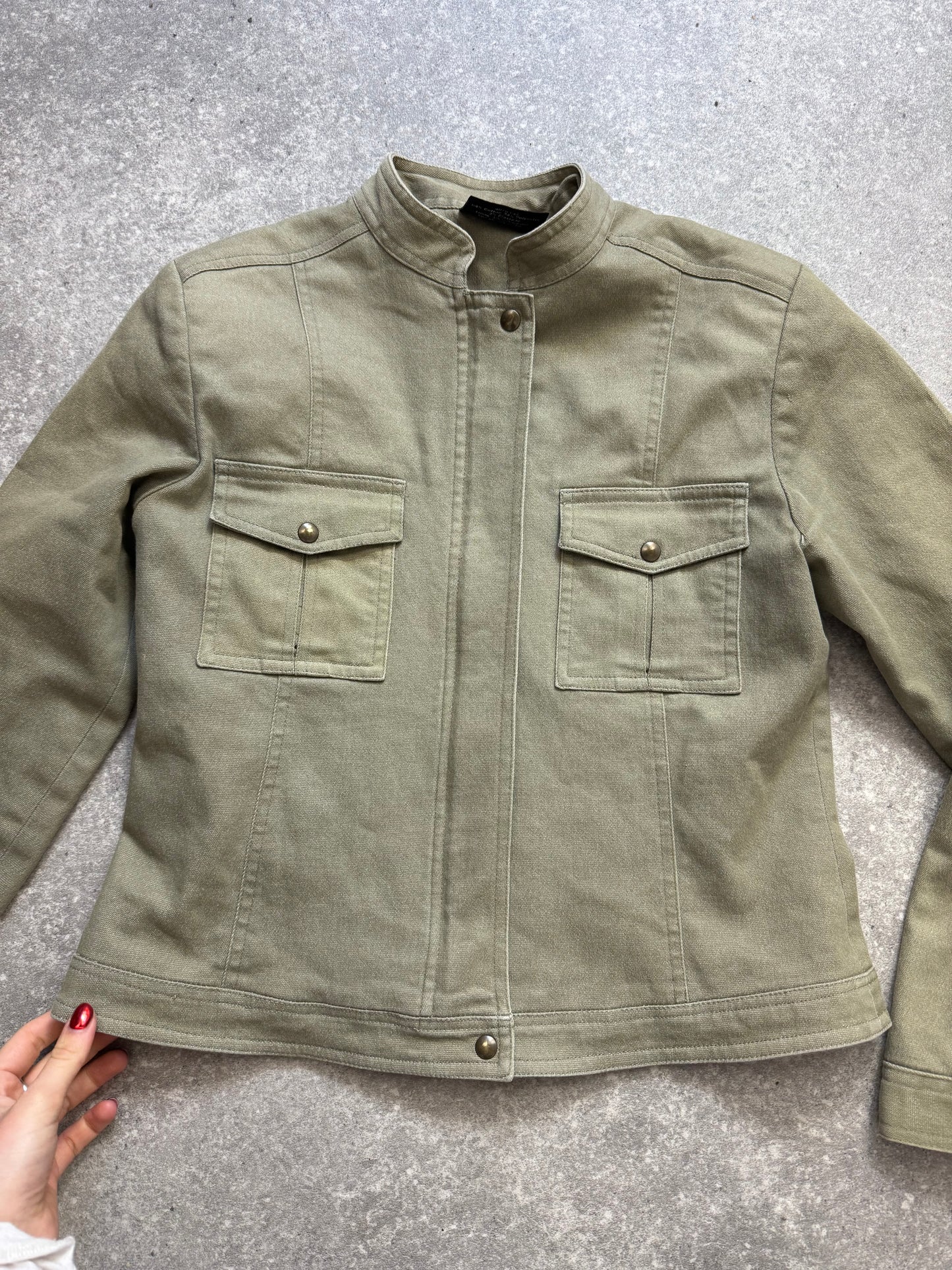 Khaki Utility Jacket (UK10)