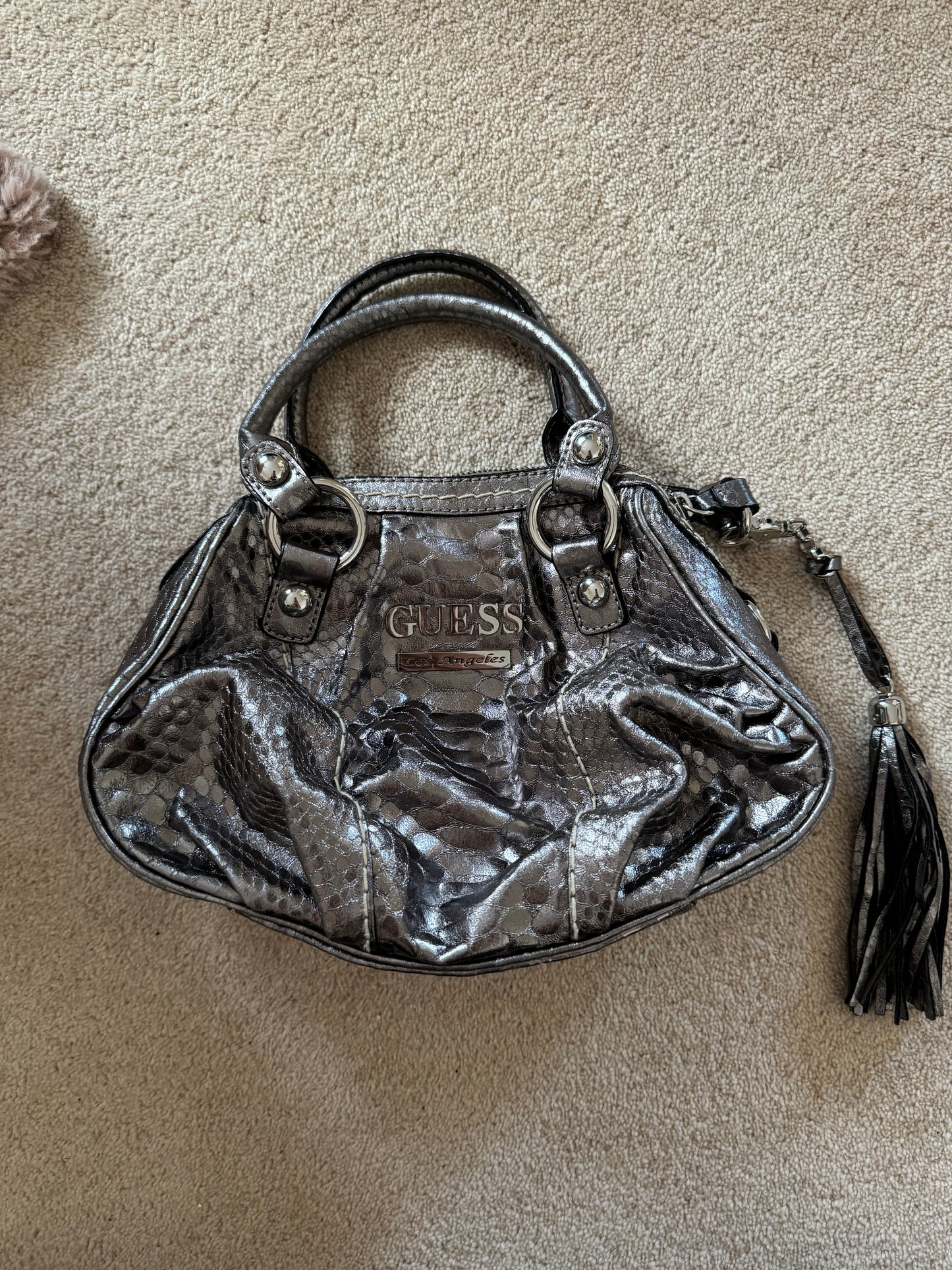 Guess Silver Bag