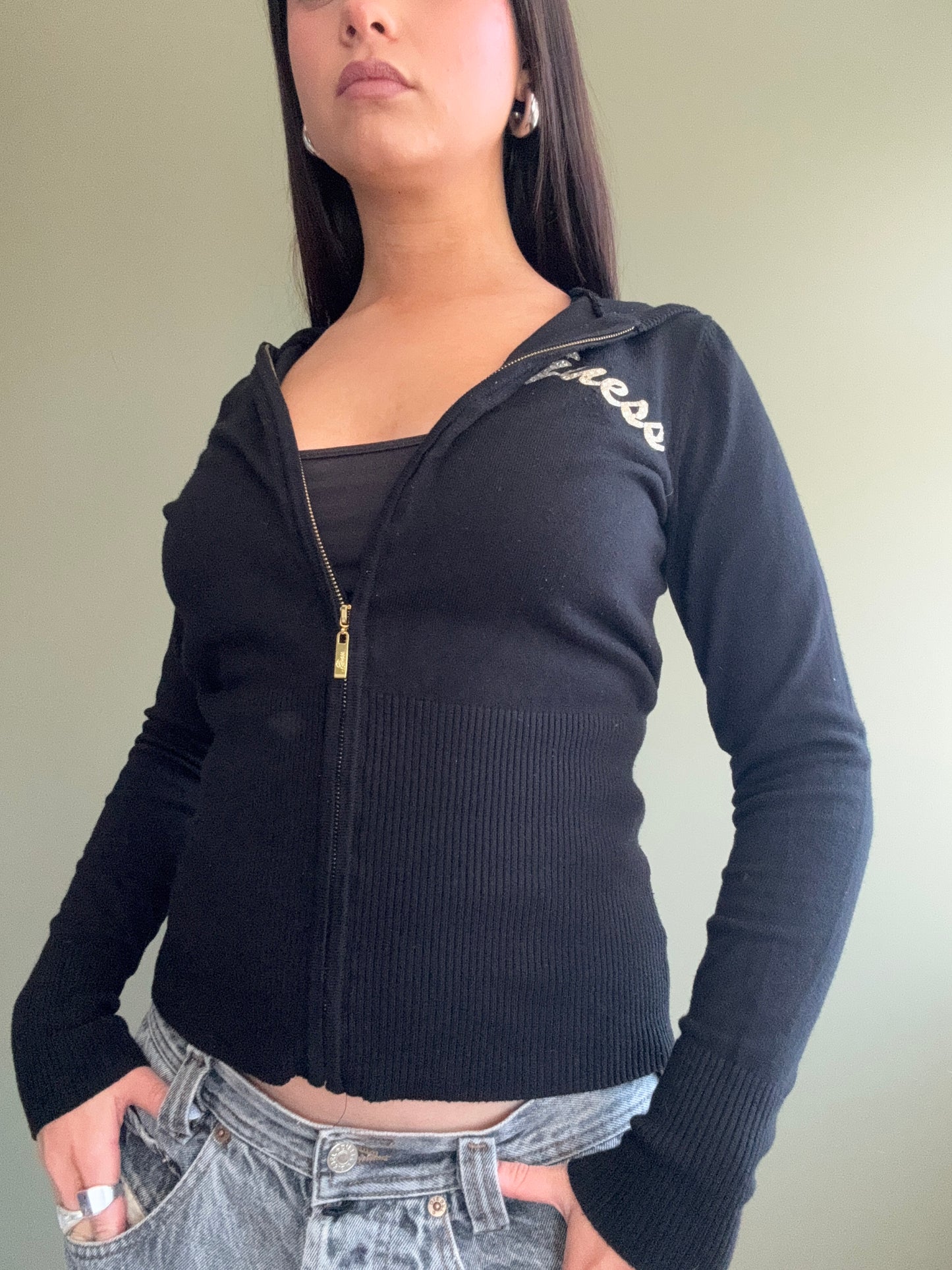 Guess Knitted Hoodie (S)