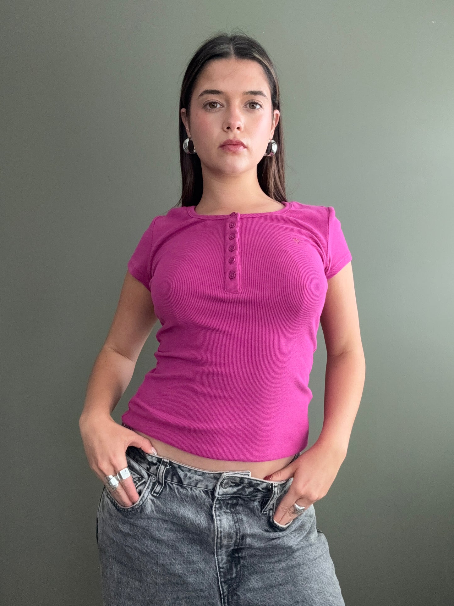Guess Henley Top (XS)