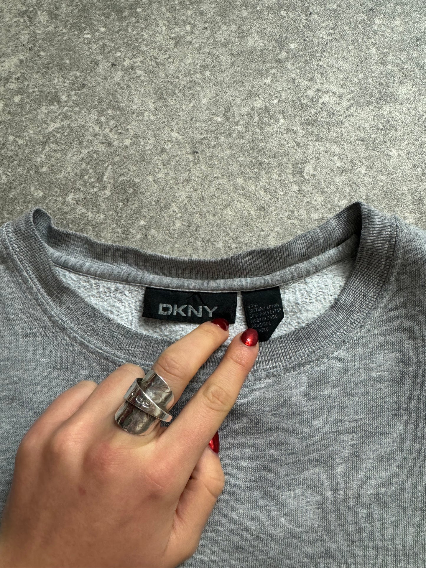 DKNY Grey Sweathsirt