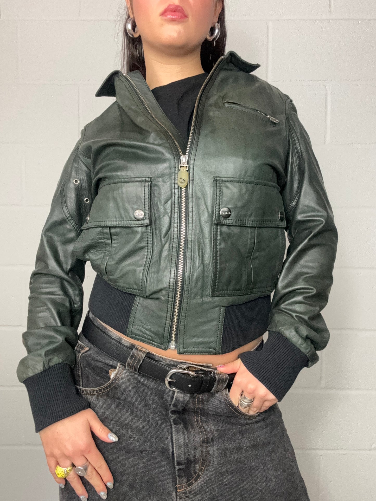 Diesel Leather Jacket