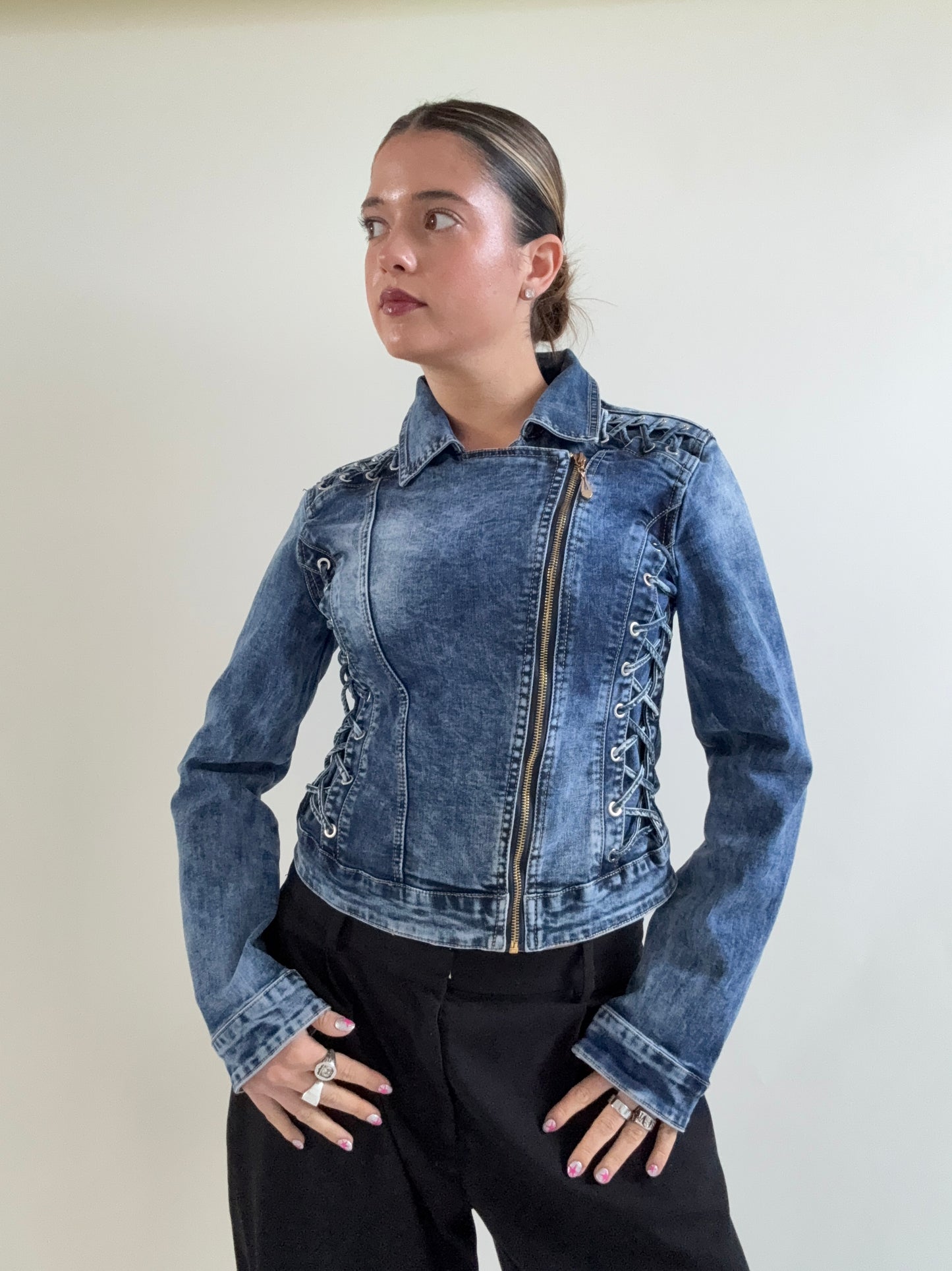 Denim Corset Jacket (S)