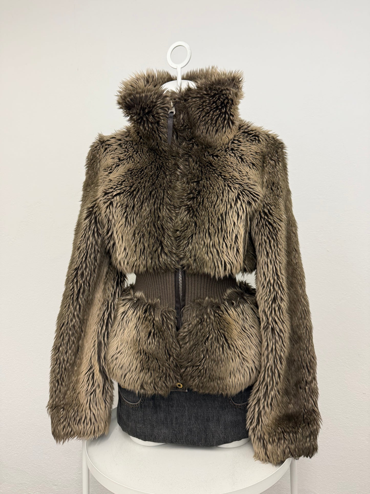 Miss Sixty Faux Fur Jacket (S)