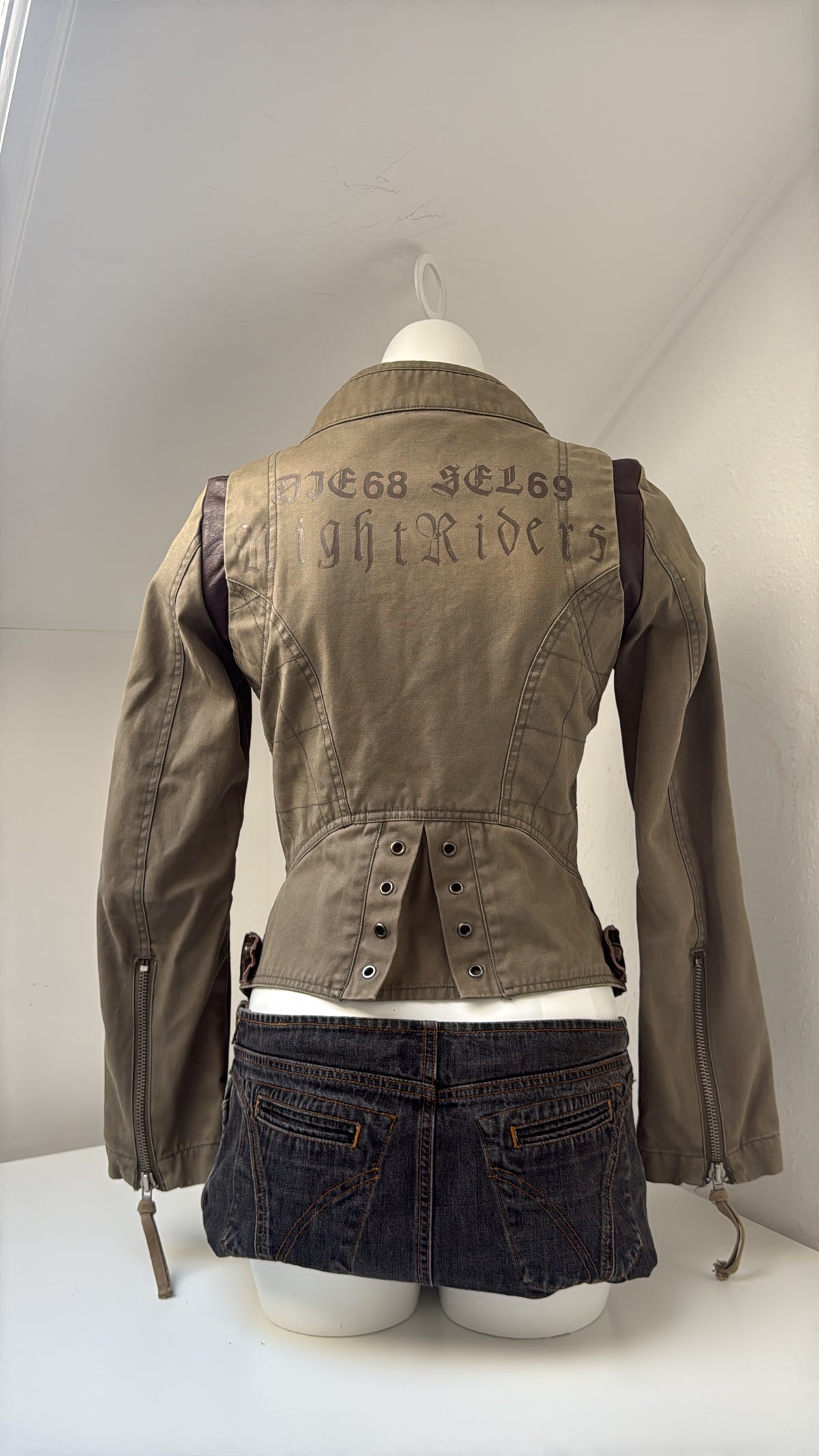 Vintage Diesel Fitted Utility Jacket (S)