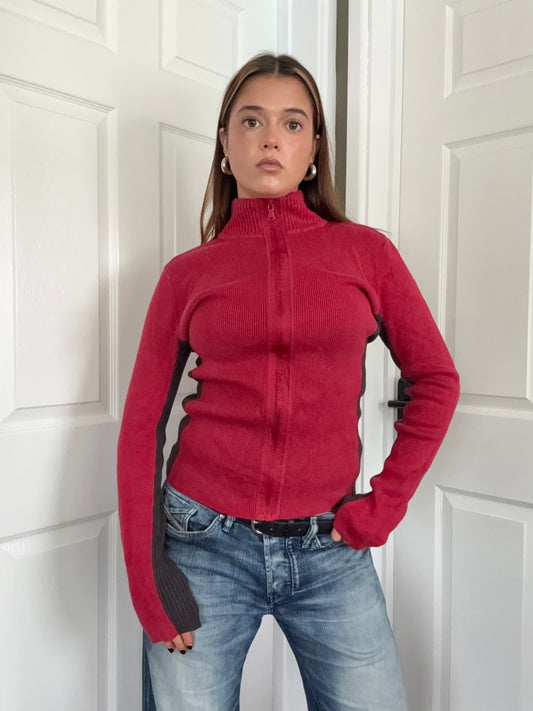 Calvin Klein Zip Knit Jumper (M)