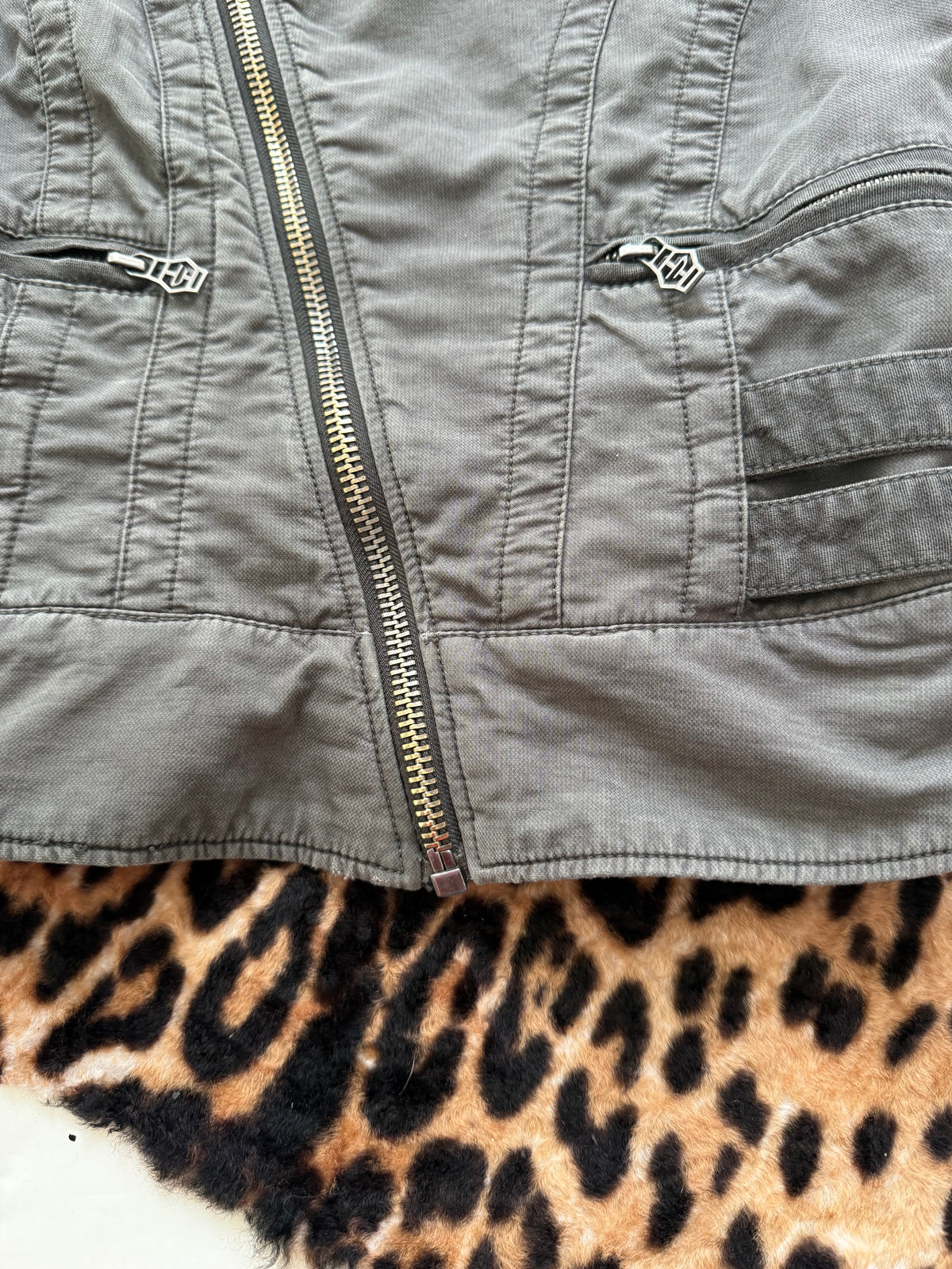 Diesel Cropped Utility Jacket (M)