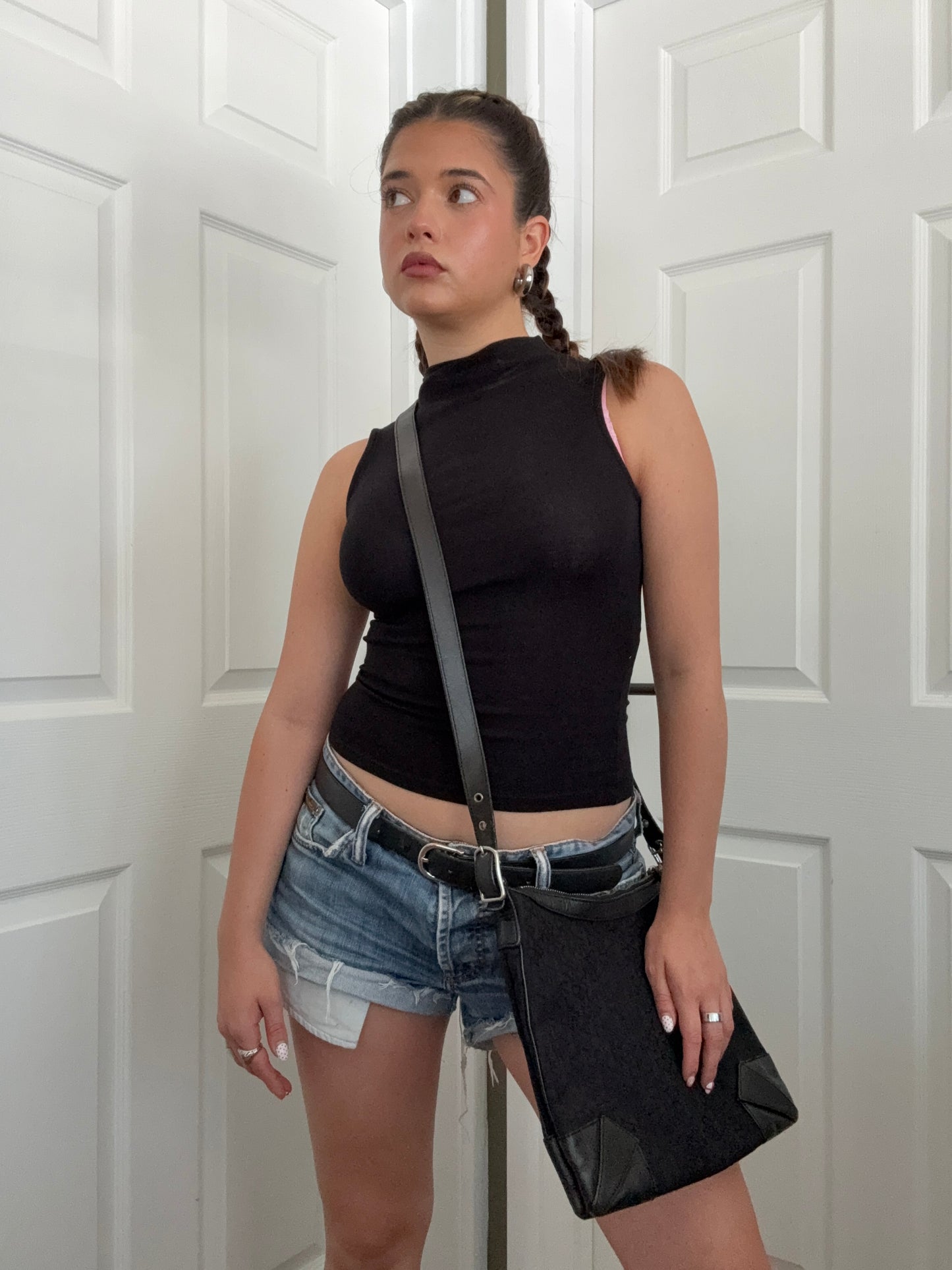 DKNY Monogram Crossbody Bag