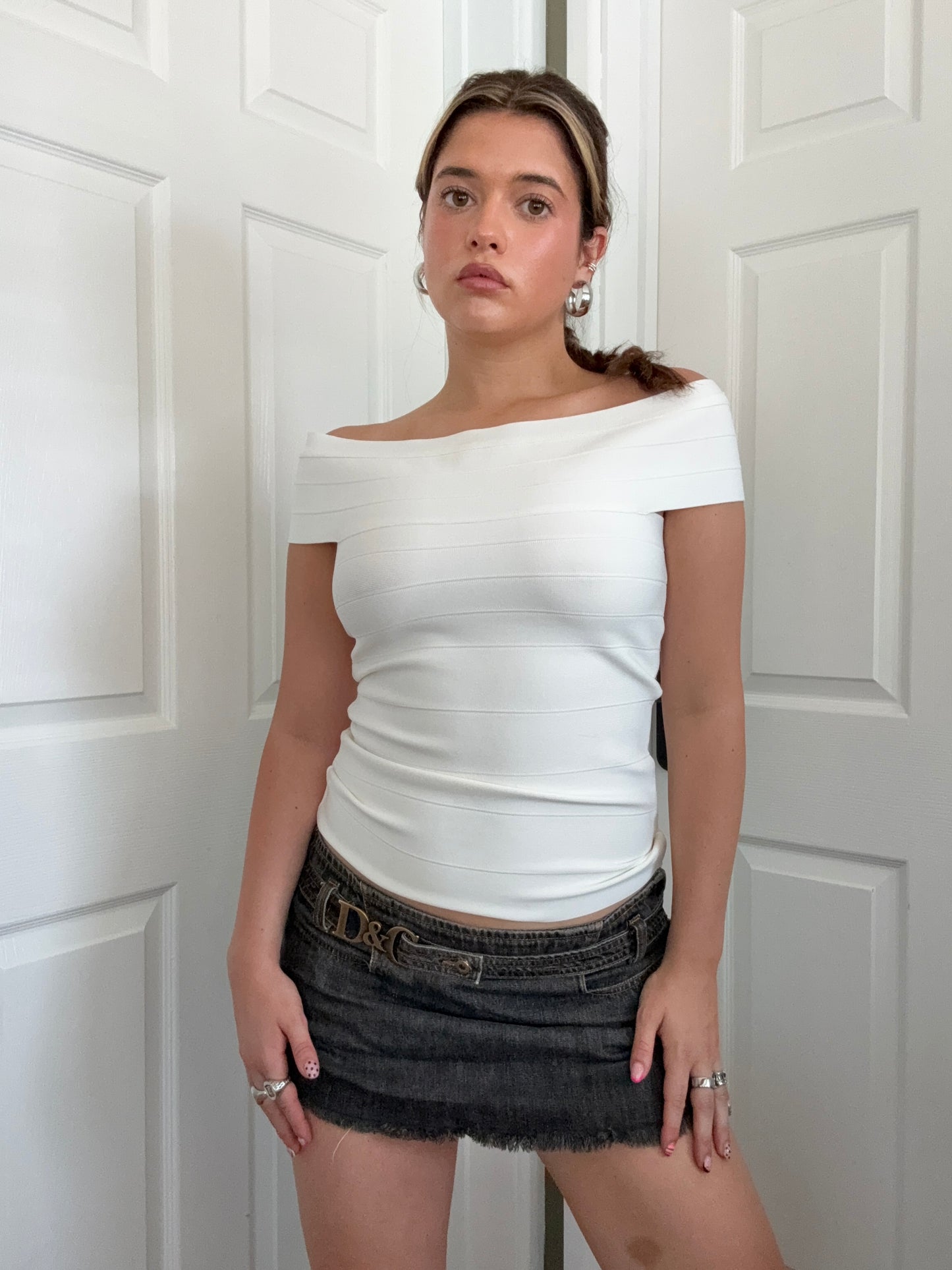 Karen Millen Bandage Top (M)