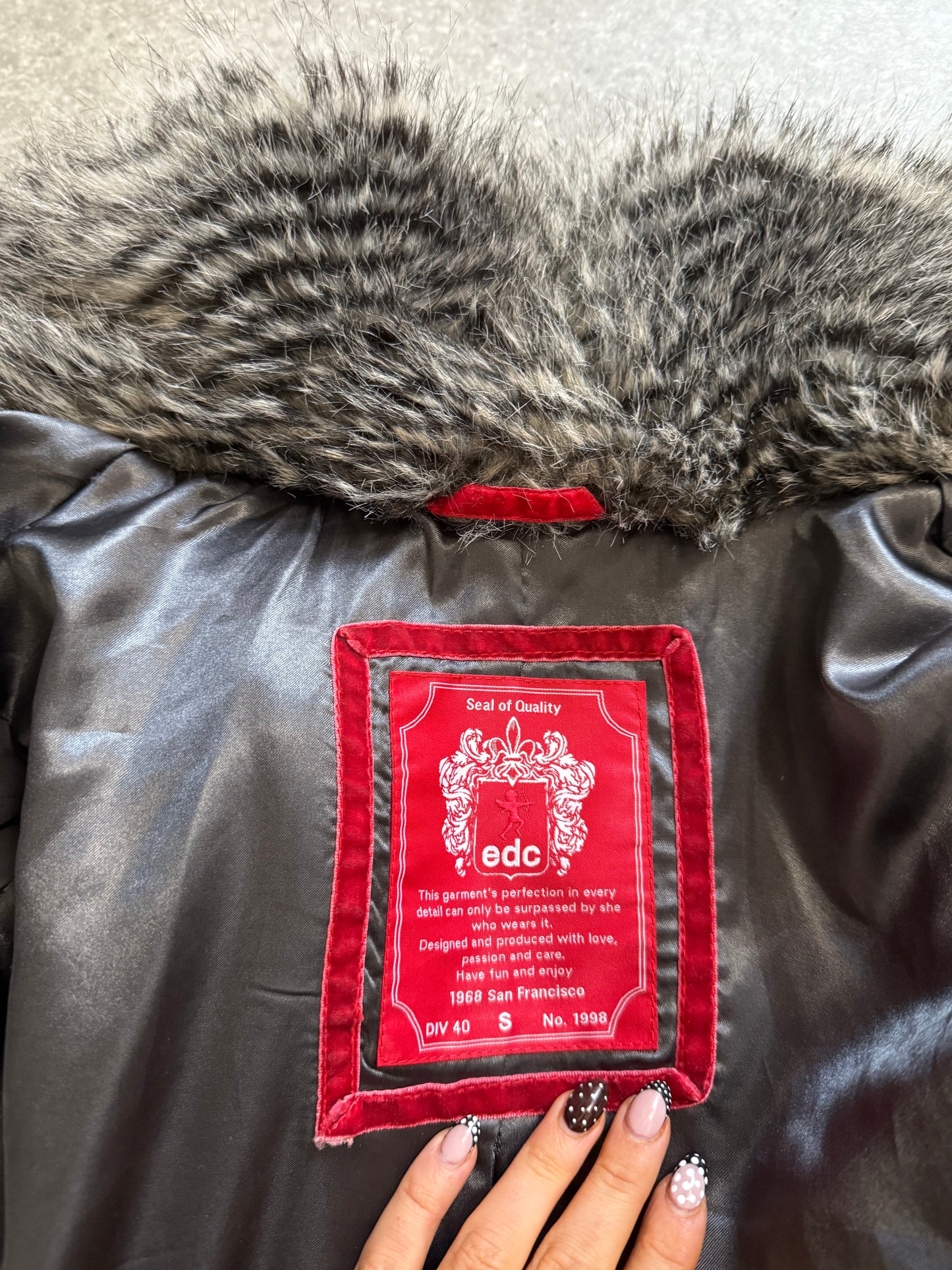 Faux Fur Jacket (S)
