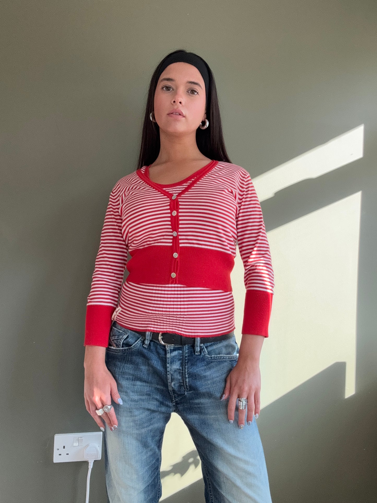 Armani Jeans Two Piece Top (M)
