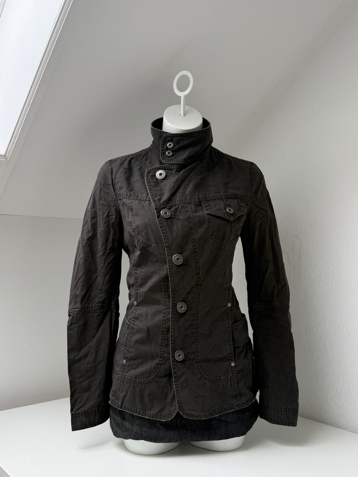Asymmetrical Diesel Utility Jacket (M)