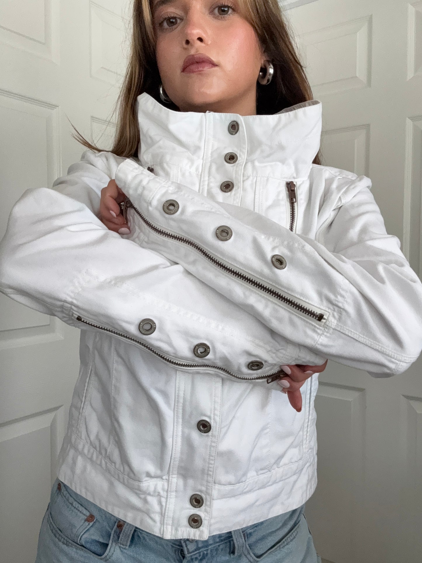 Funnel Neck Firetrap Jacket (L)