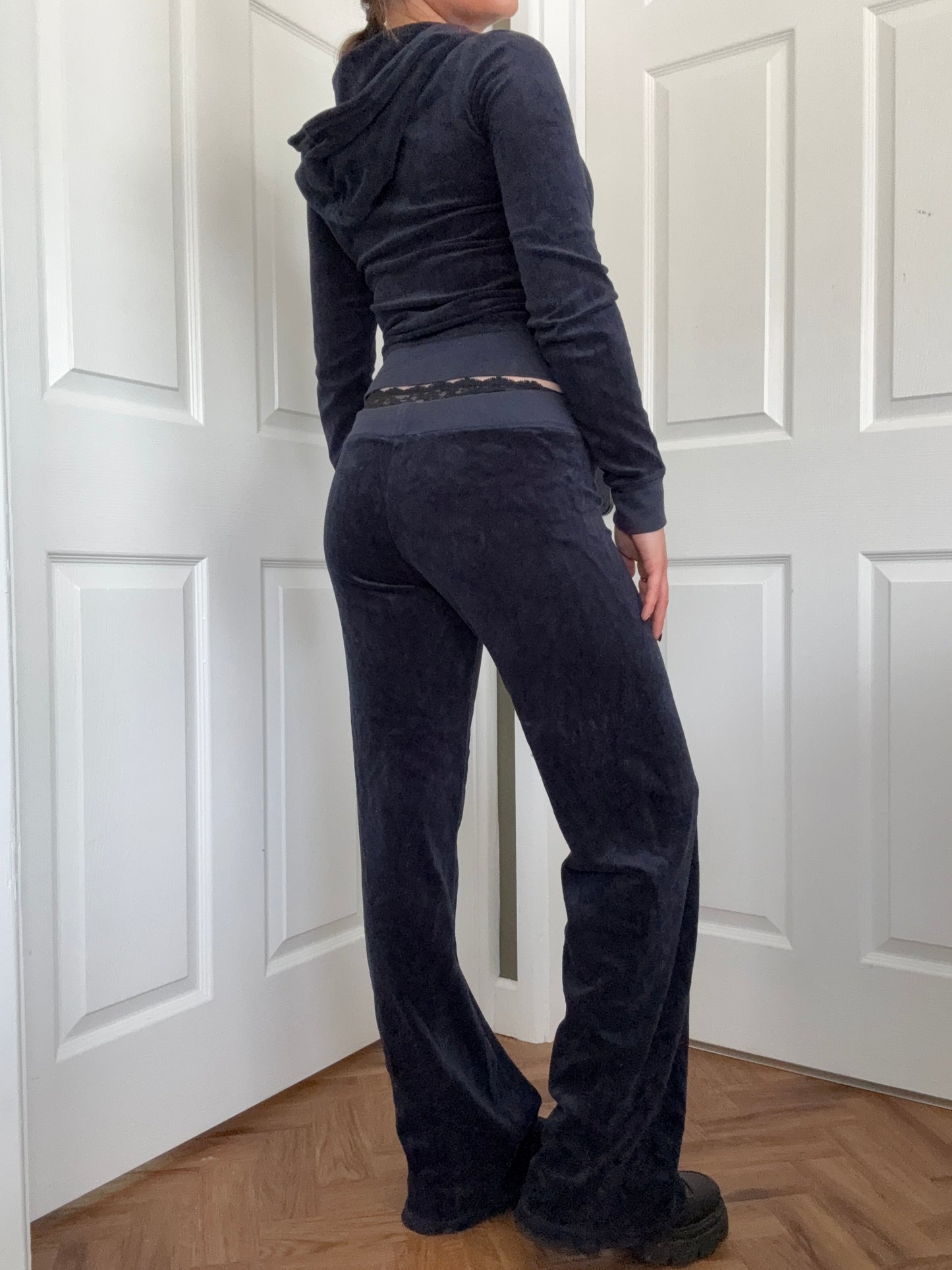 Juicy Couture Navy Tracksuit (S)
