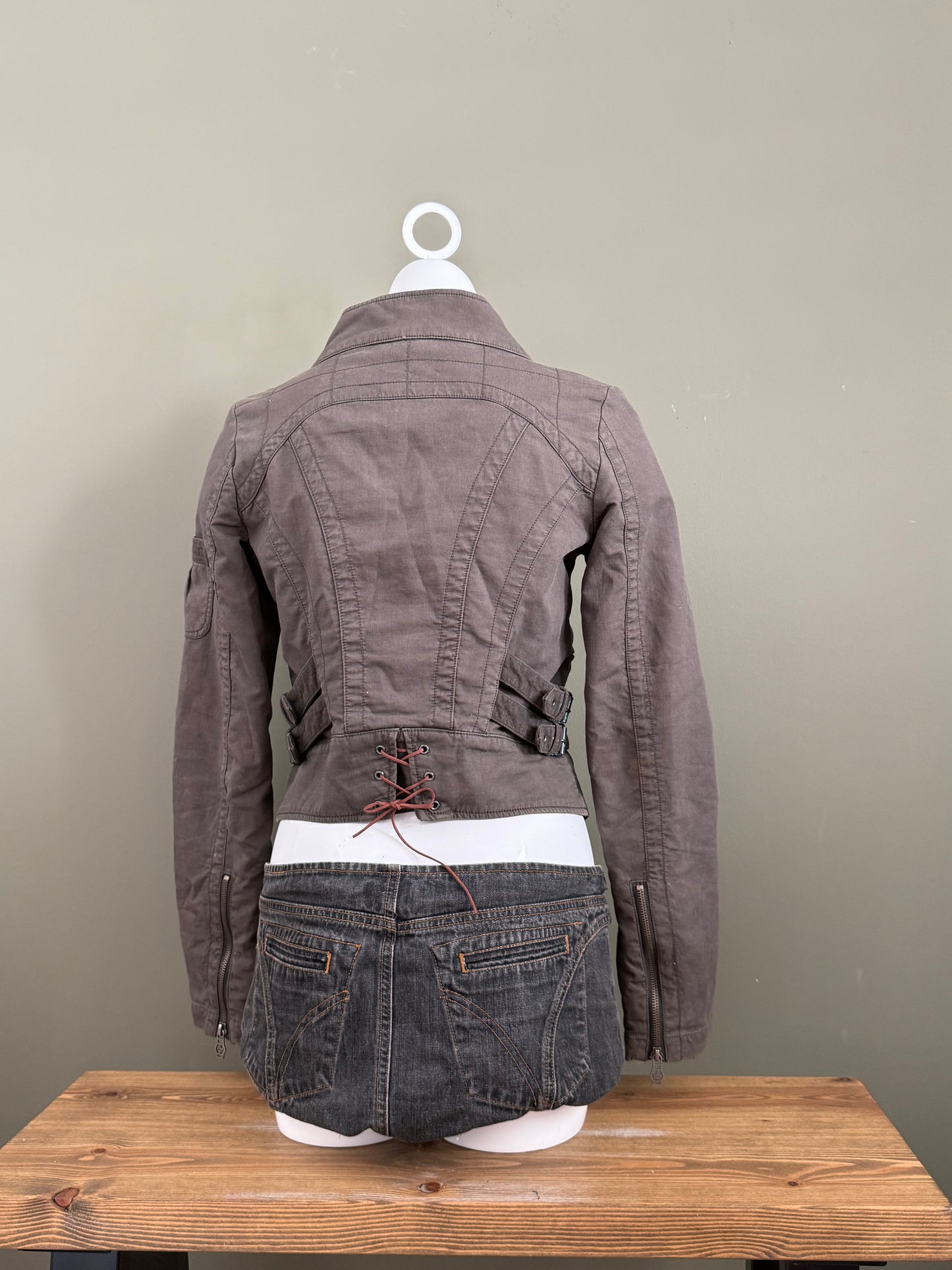 Diesel Cropped Utility Jacket (M)