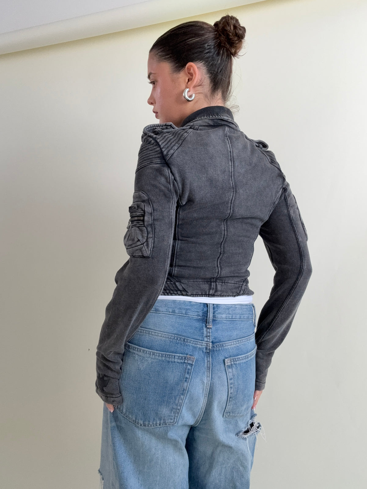 Diesel Cotton Biker Jacket (S)