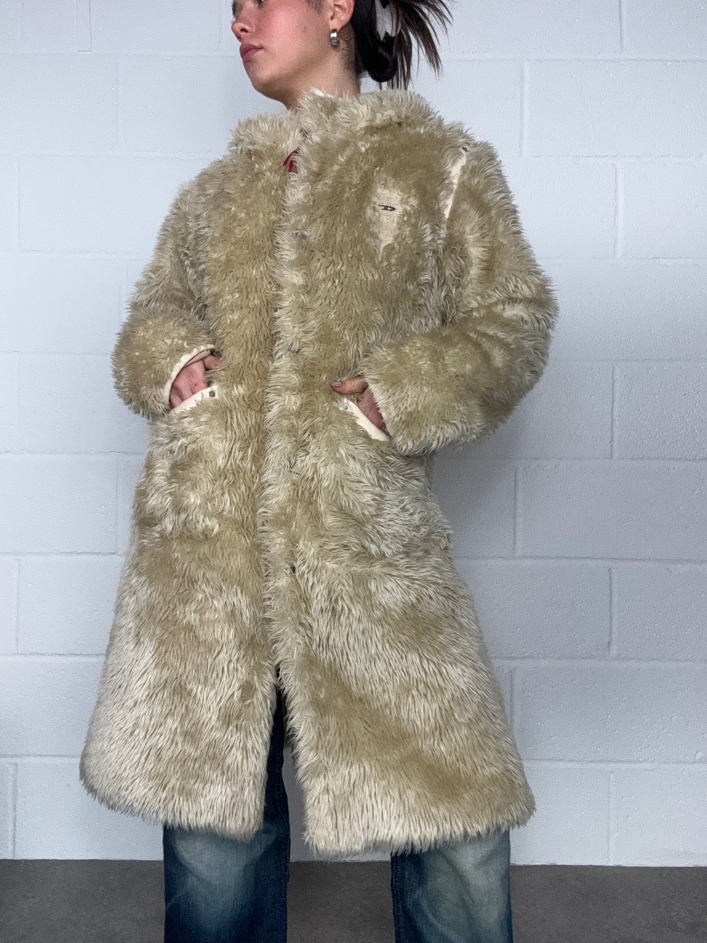 Diesel Faux Fur Jacket