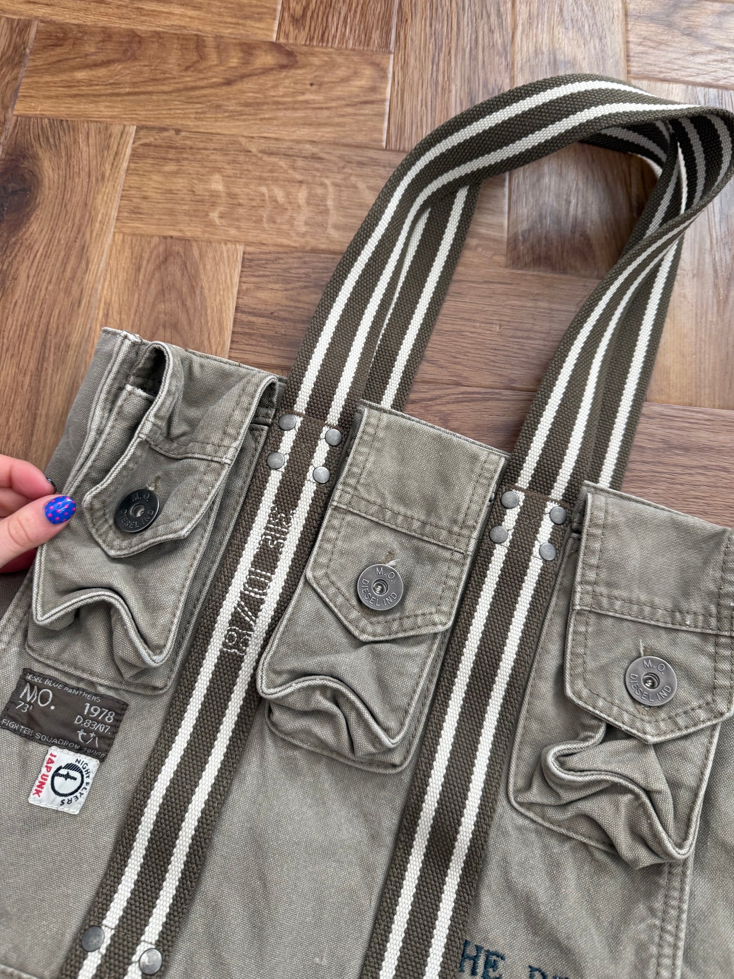 Vintage Diesel Tote Bag