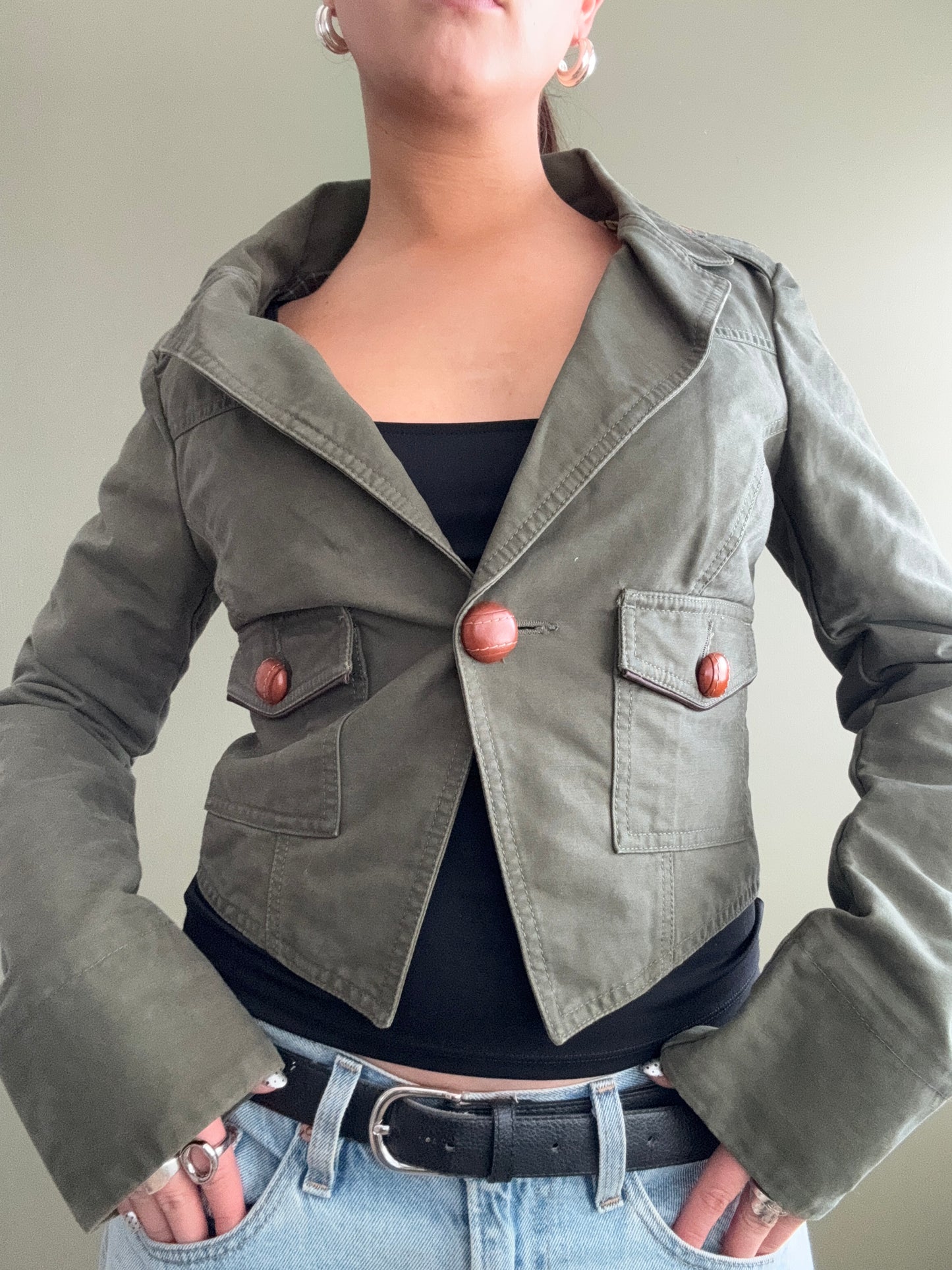 Khaki Diesel Jacket (M)