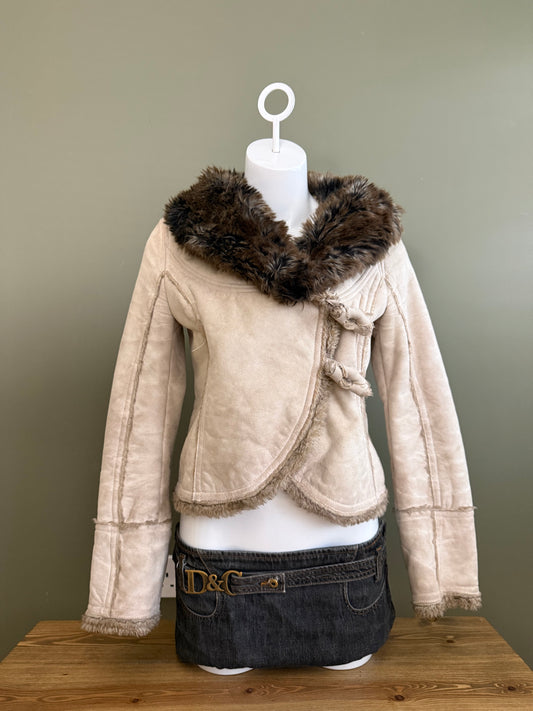 Miss Sixty Cream Jacket (M)